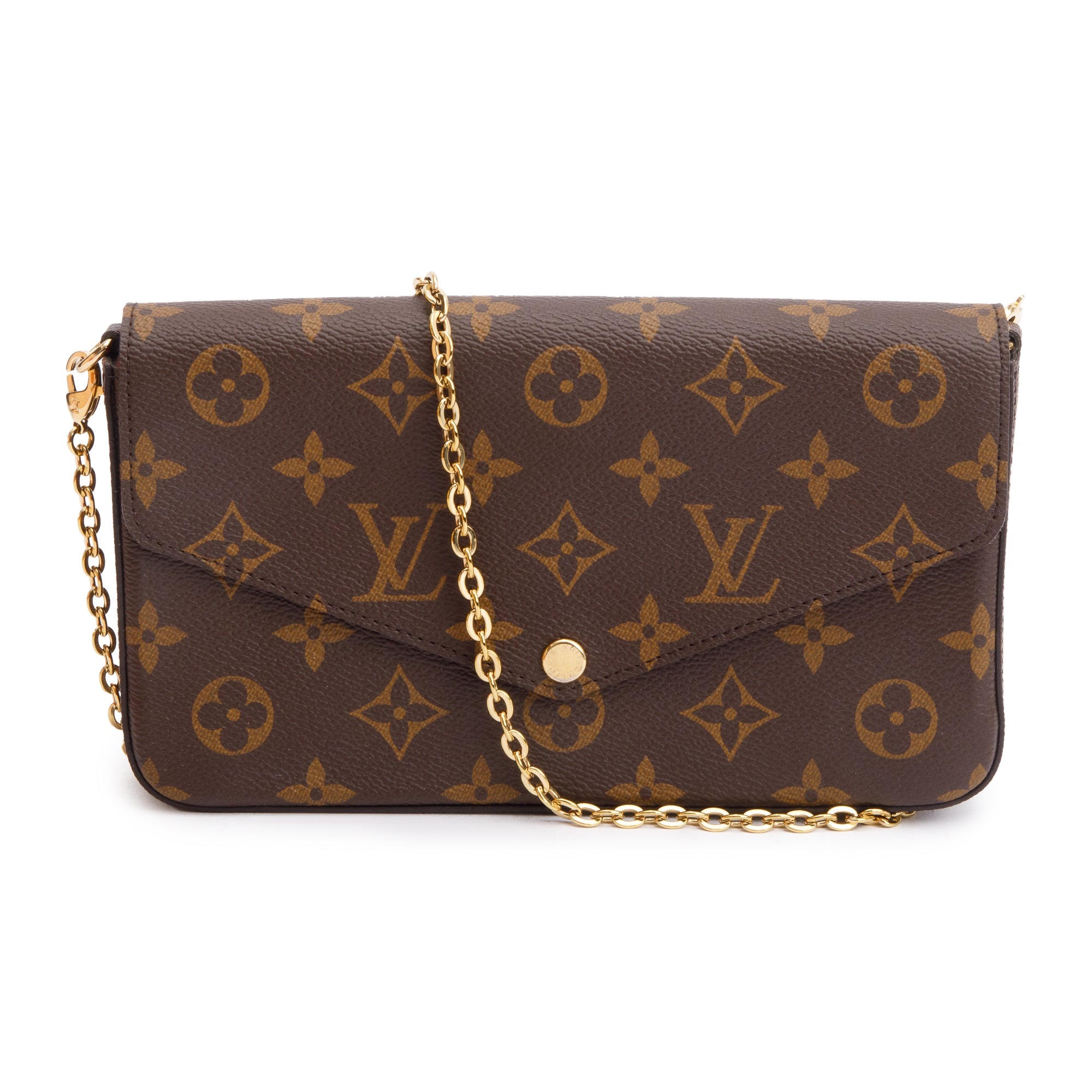 Louis Vuitton 2022 Monogram Felicie Pochette w/ Box & Insert