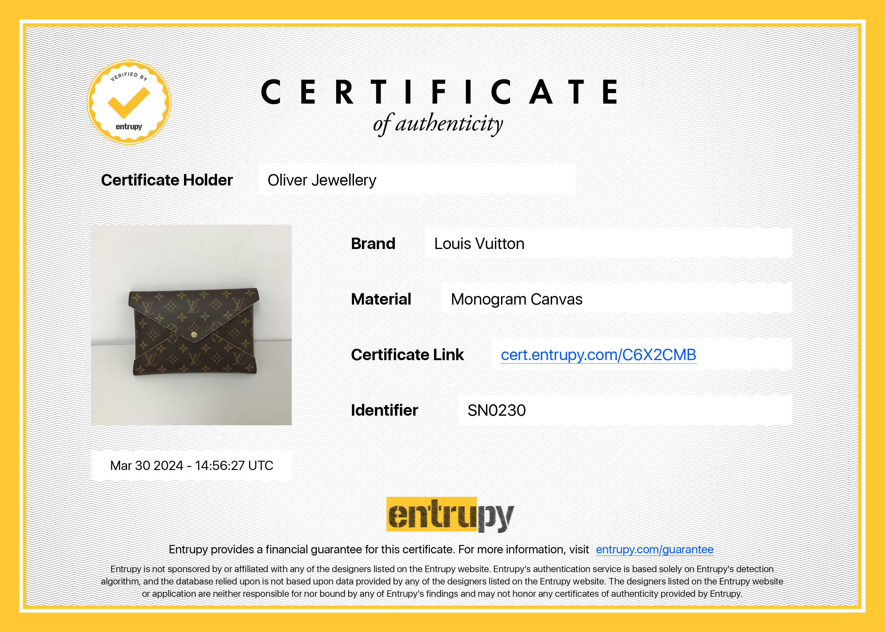 Louis Vuitton 2022 Monogram KIrigami Pochette GM