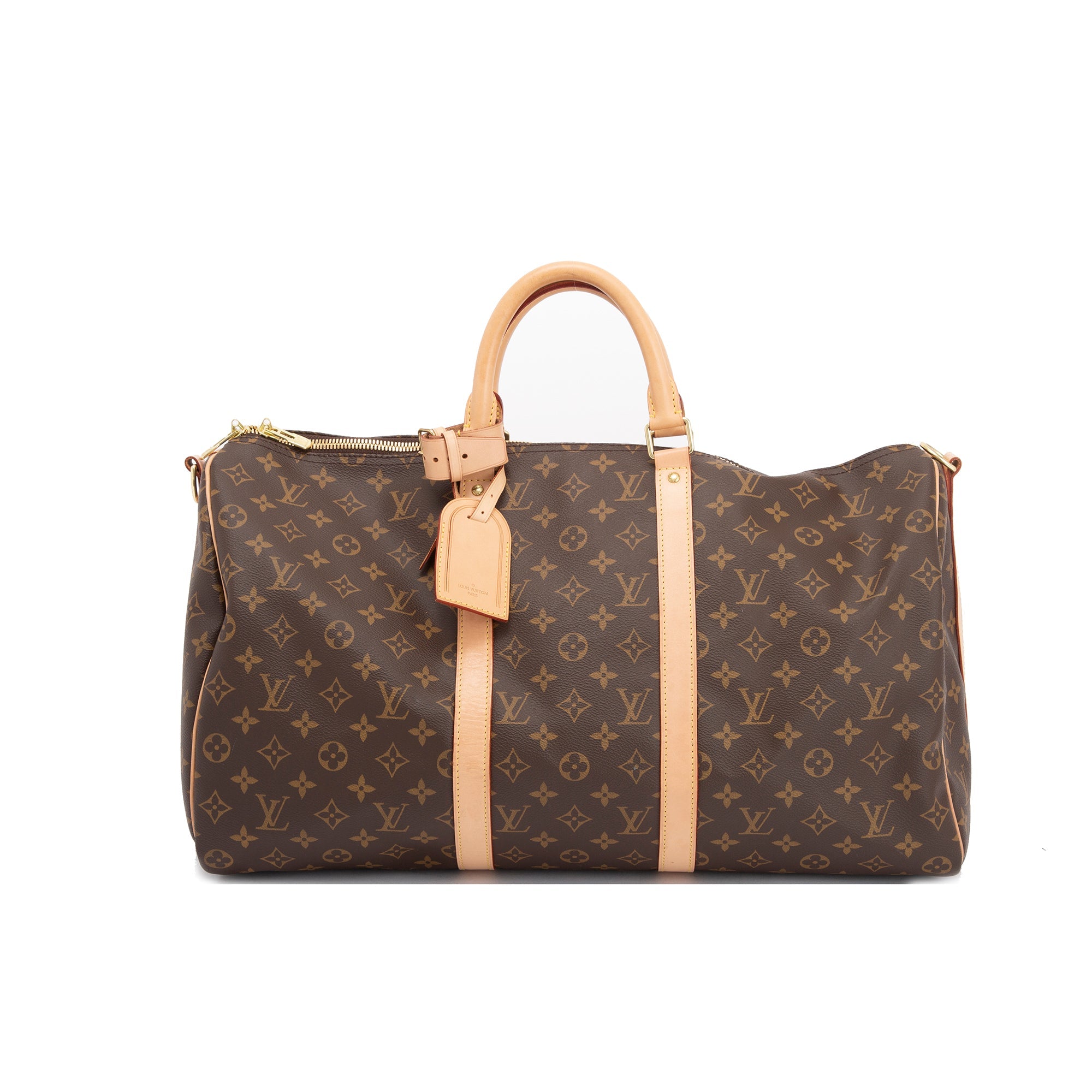 Louis Vuitton 2022 Monogram Keepall Bandouliere 50 w/ Strap