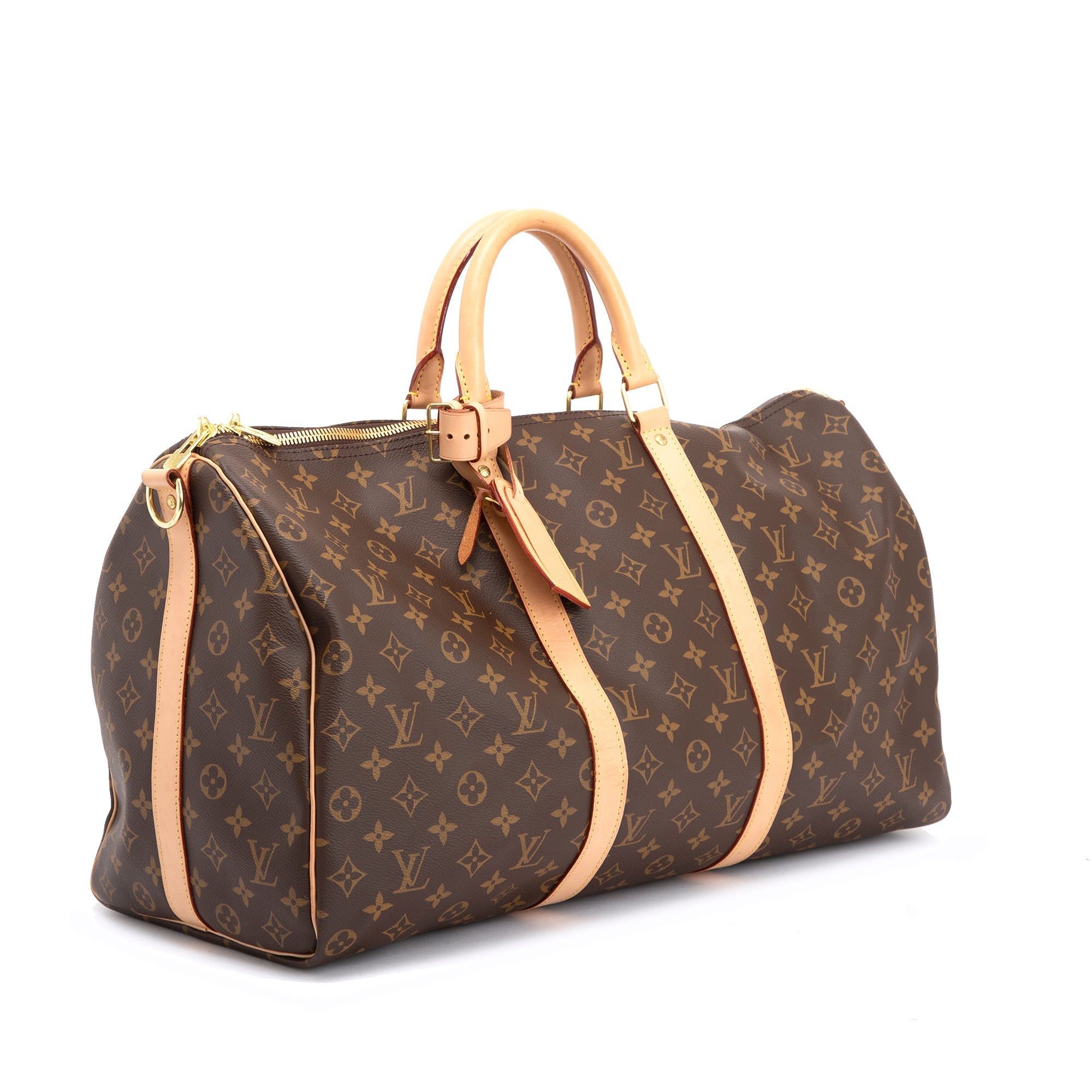 Louis Vuitton 2022 Monogram Keepall Bandouliere 50 w/ Strap