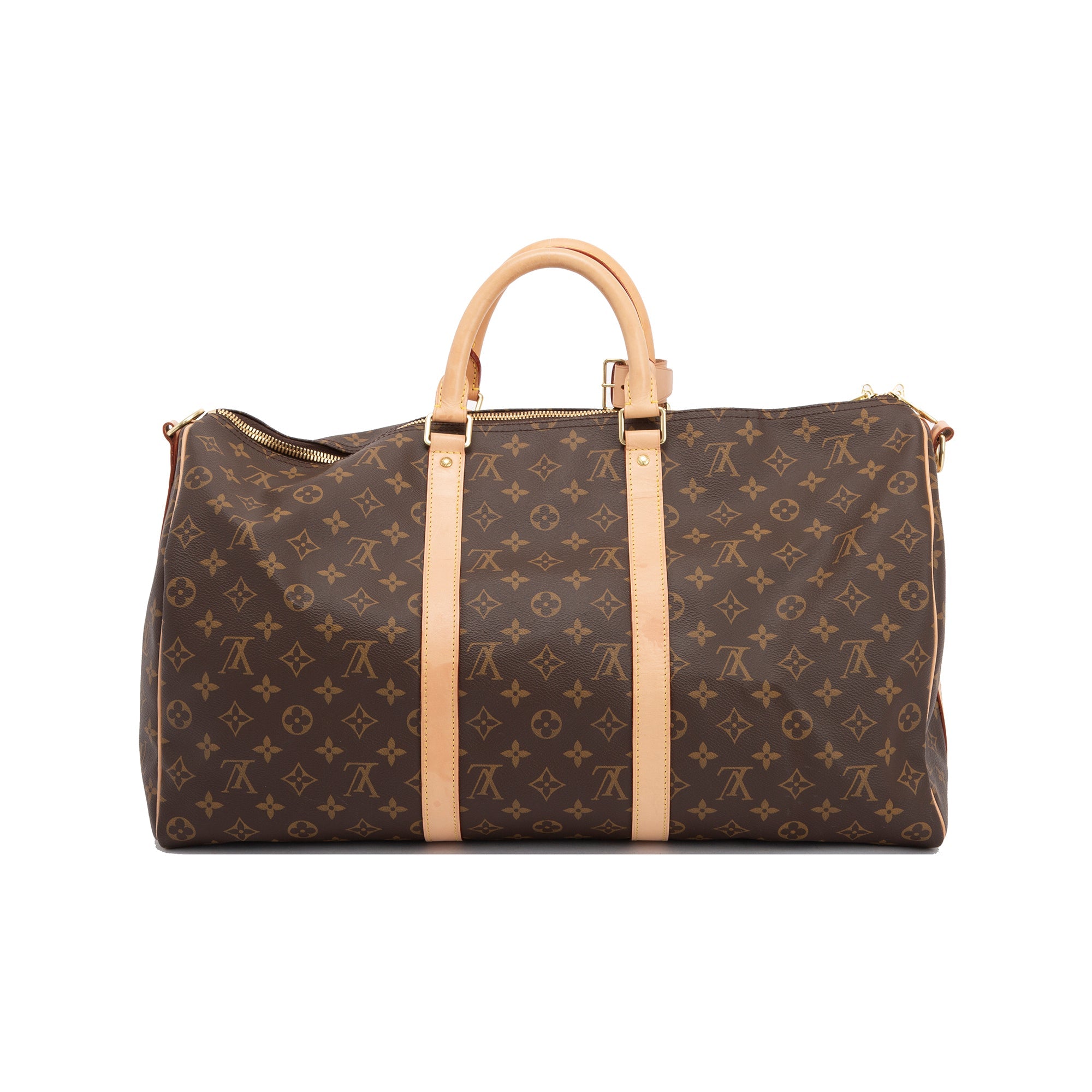 Louis Vuitton 2022 Monogram Keepall Bandouliere 50 w/ Strap
