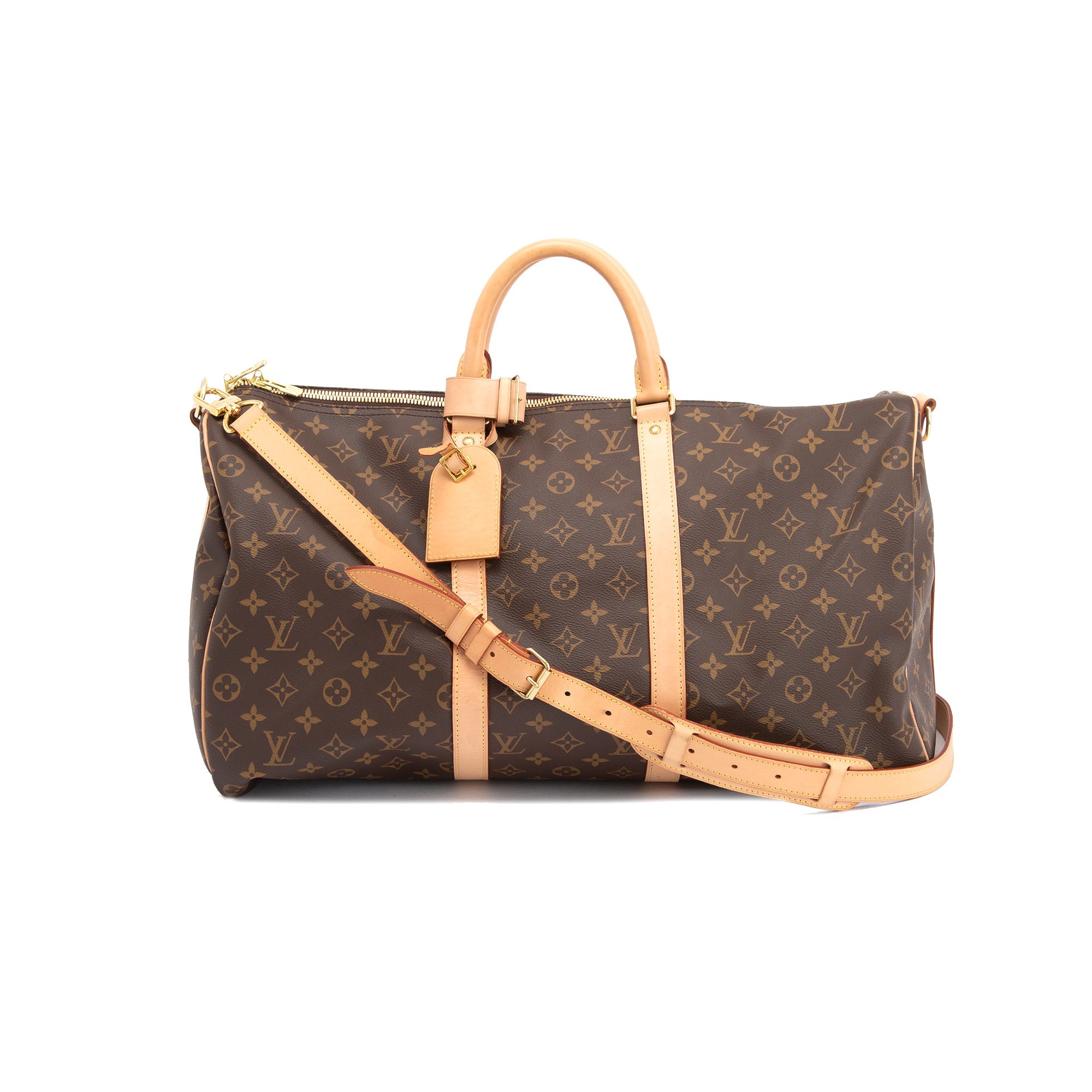 Louis Vuitton 2022 Monogram Keepall Bandouliere 50 w/ Strap