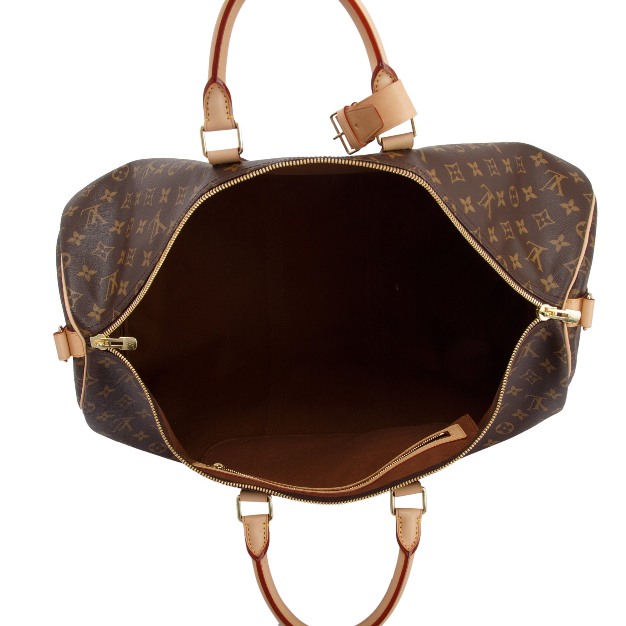 Louis Vuitton 2022 Monogram Keepall Bandoulière 55 w/ Box