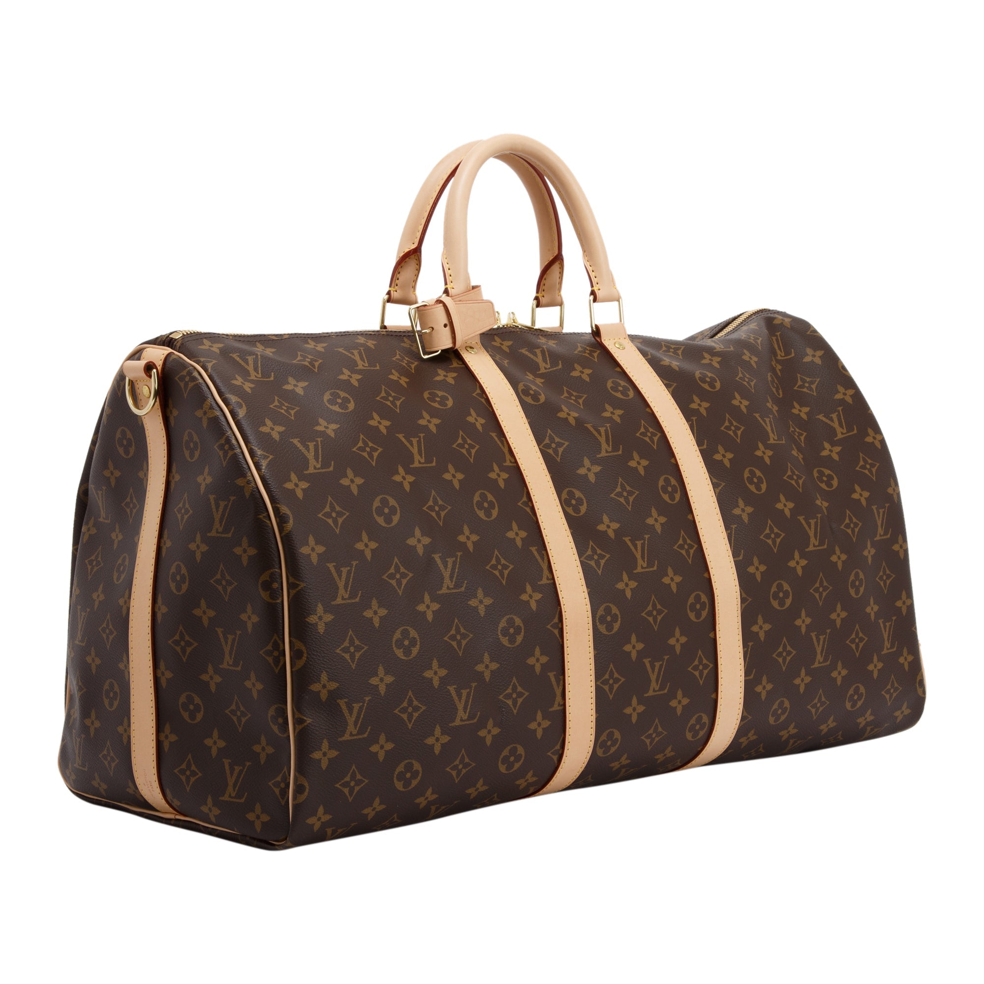 Louis Vuitton 2022 Monogram Keepall Bandoulière 55 w/ Box