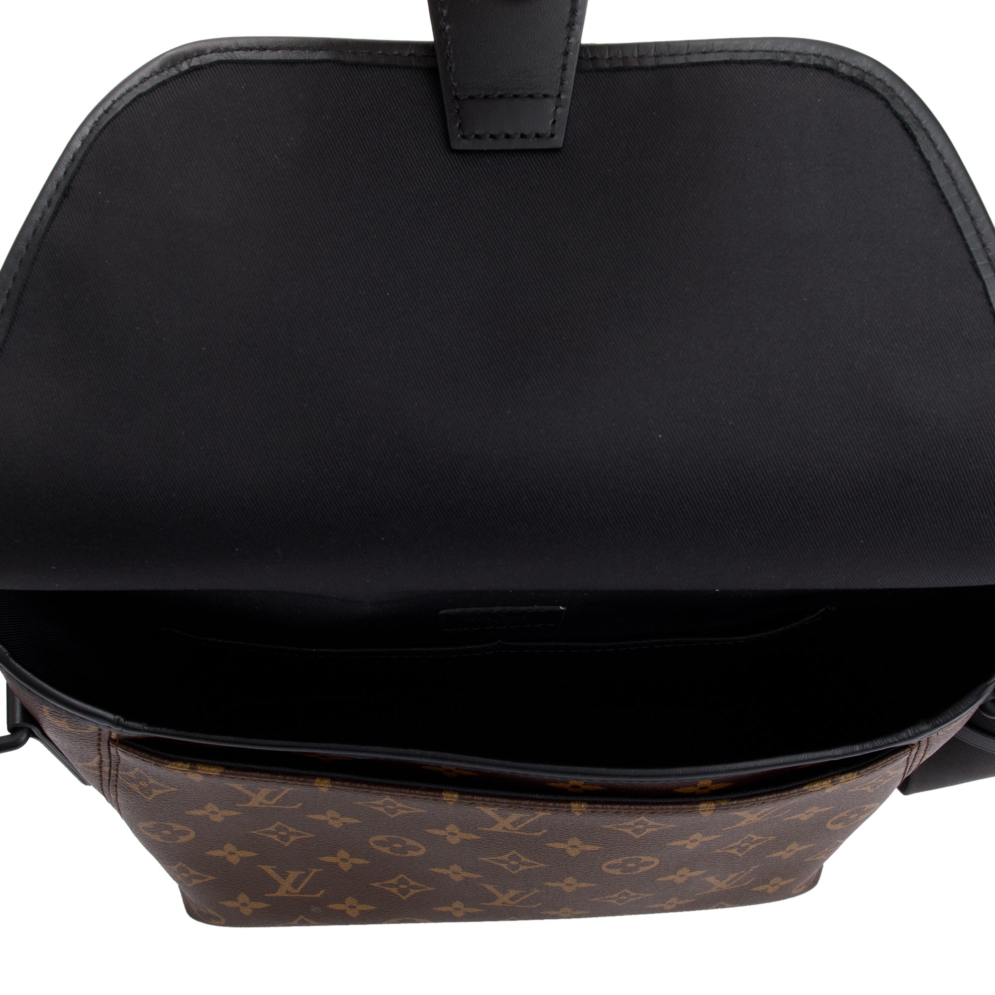 Louis Vuitton 2022 Monogram Macassar Magnetic Messenger Bag w/ Box