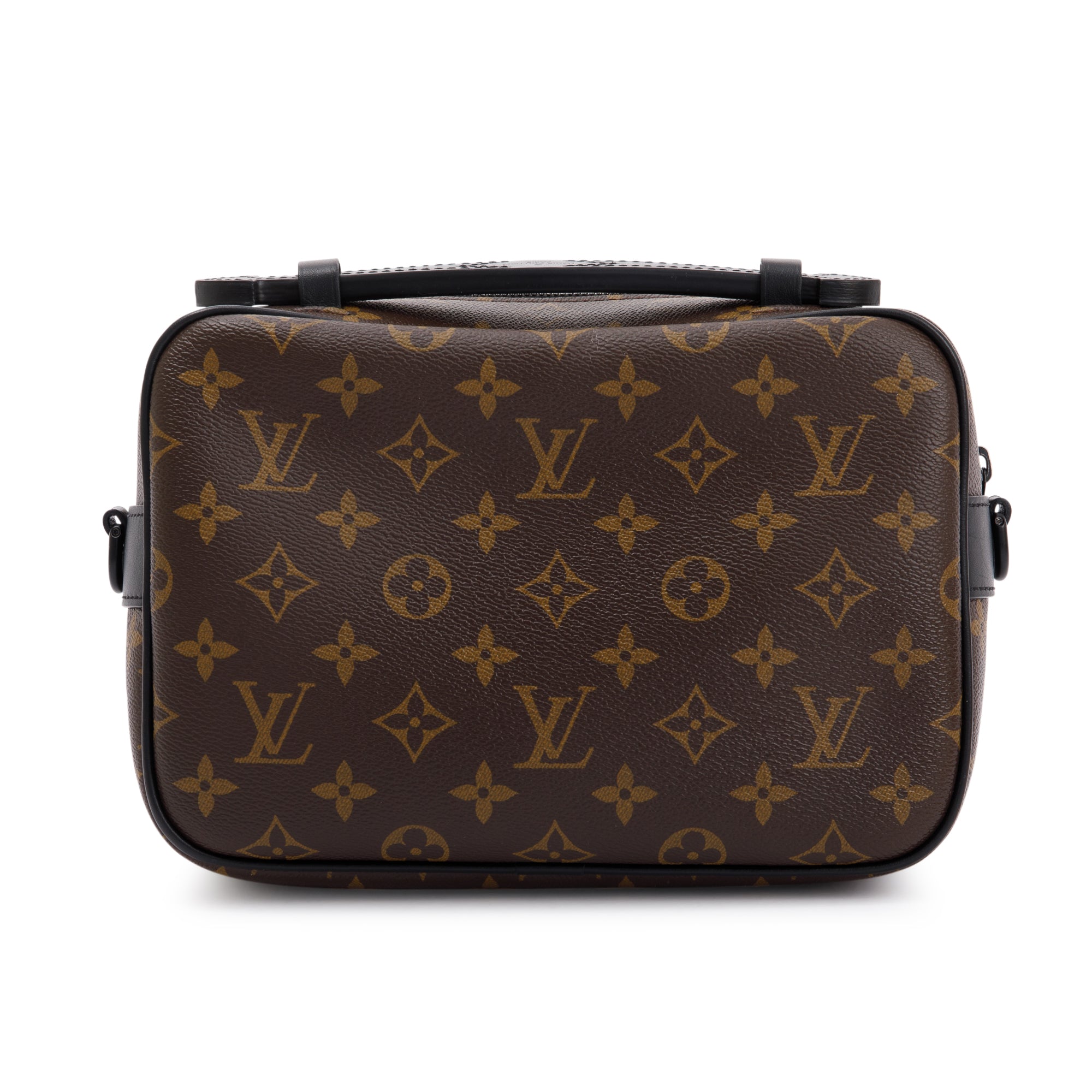 Louis Vuitton 2022 Monogram Macassar S Lock Messenger Bag w/ Box & Receipt