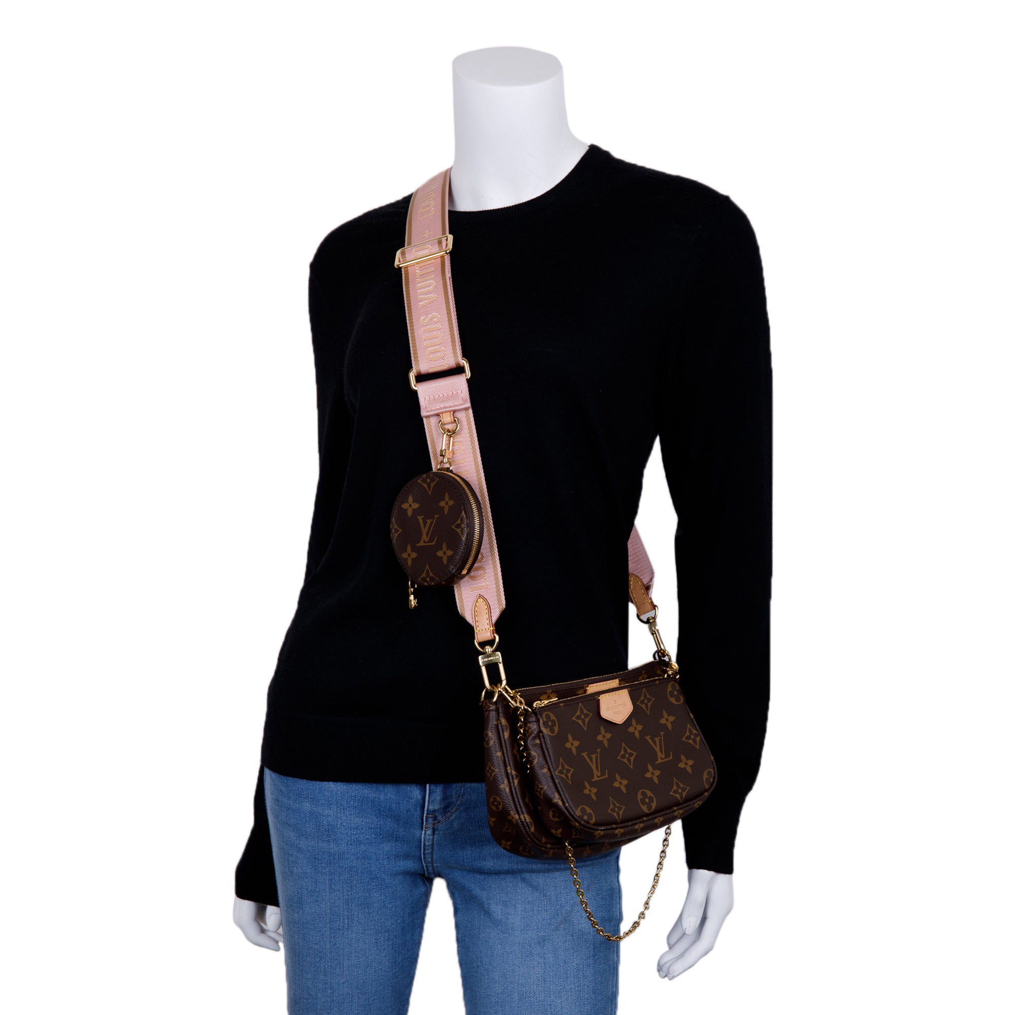 Louis Vuitton 2022 Monogram Multi-Pochette Accessoires w/ Box & Receipt