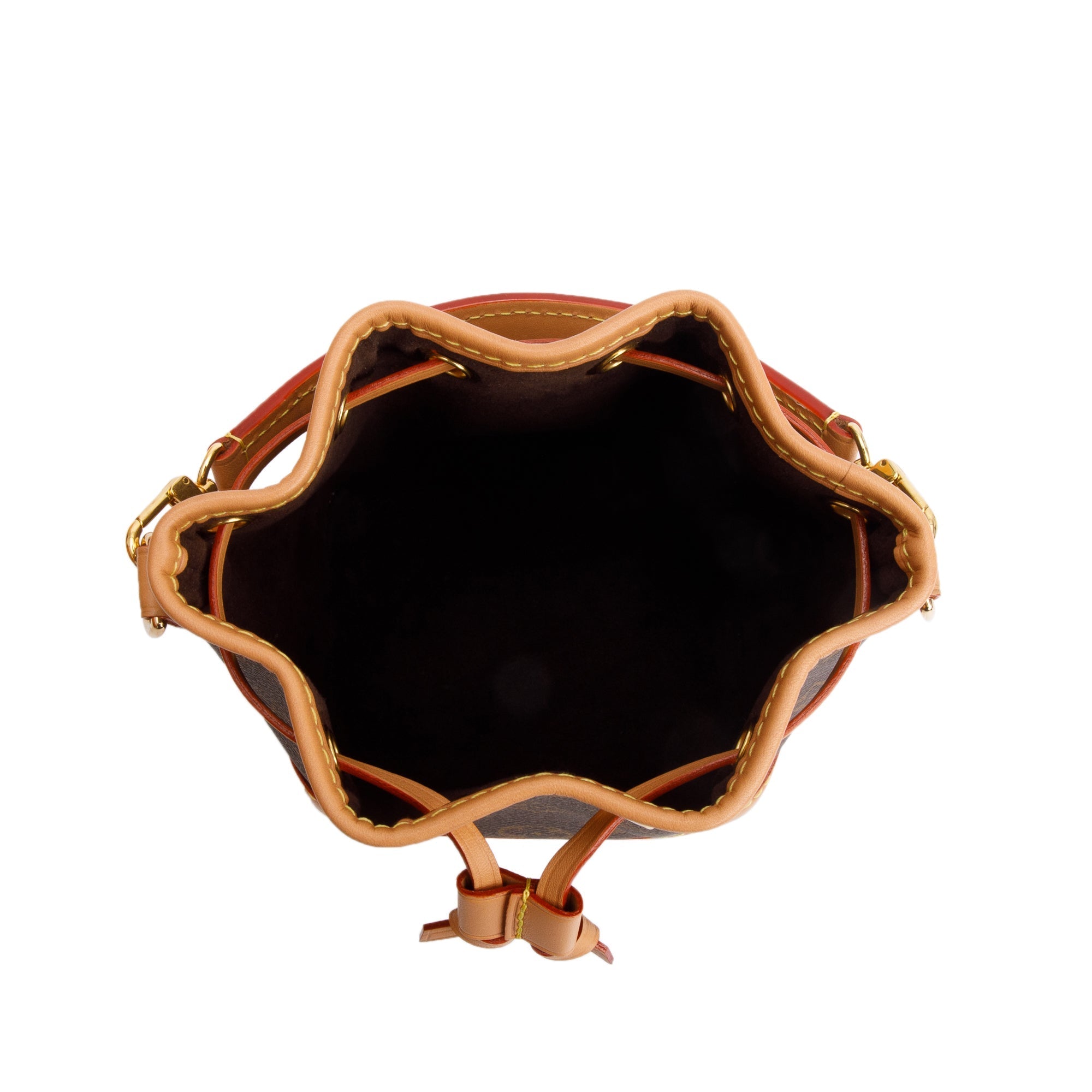 Louis Vuitton 2022 Monogram Nano Noe w/ Straps, Box & Receipt