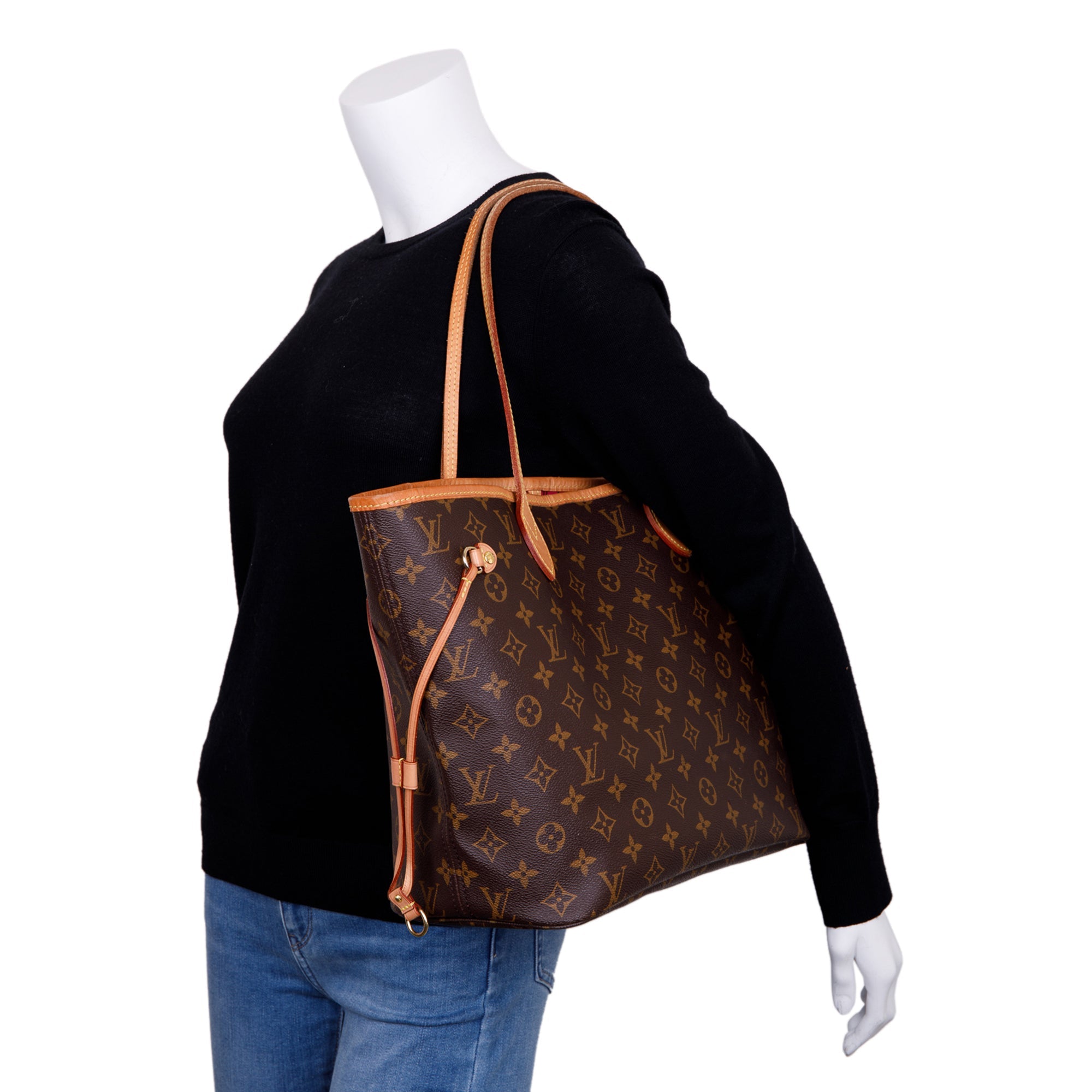 Louis Vuitton 2022 Monogram Neverfull MM w/ Pouch