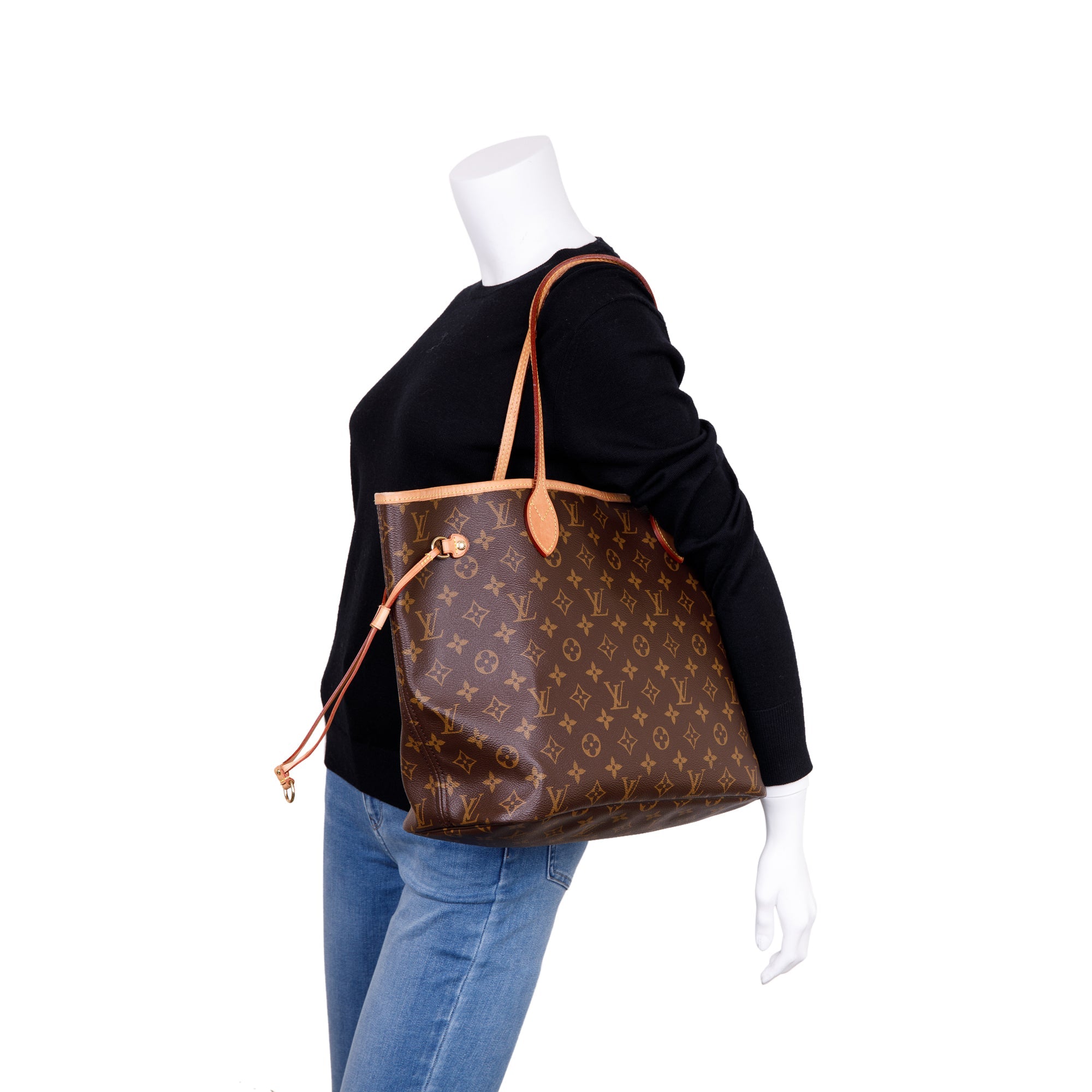 Louis Vuitton 2022 Monogram Neverfull MM w/ Pouch