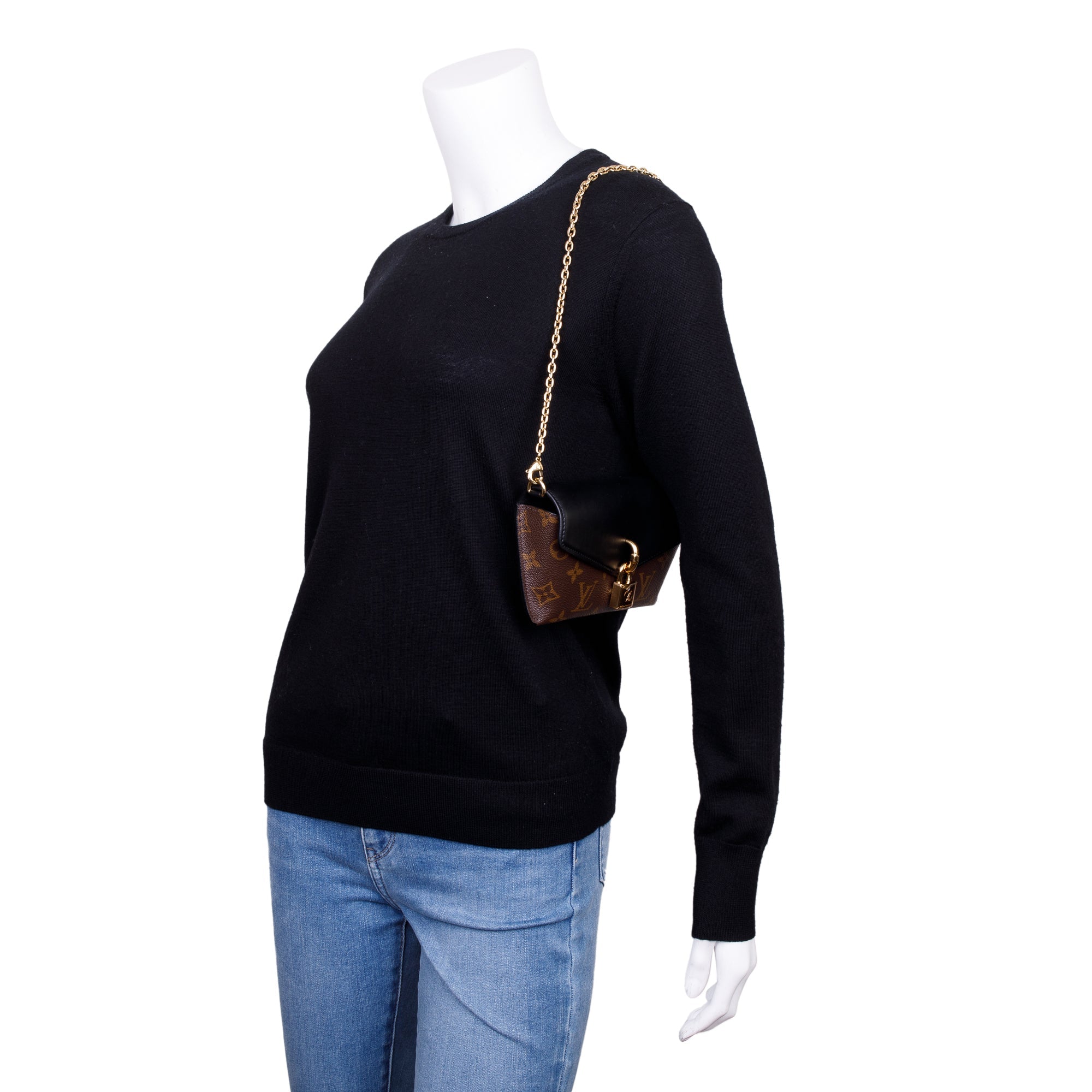 Louis Vuitton 2022 Monogram Padlock on Strap w/ Box & Straps