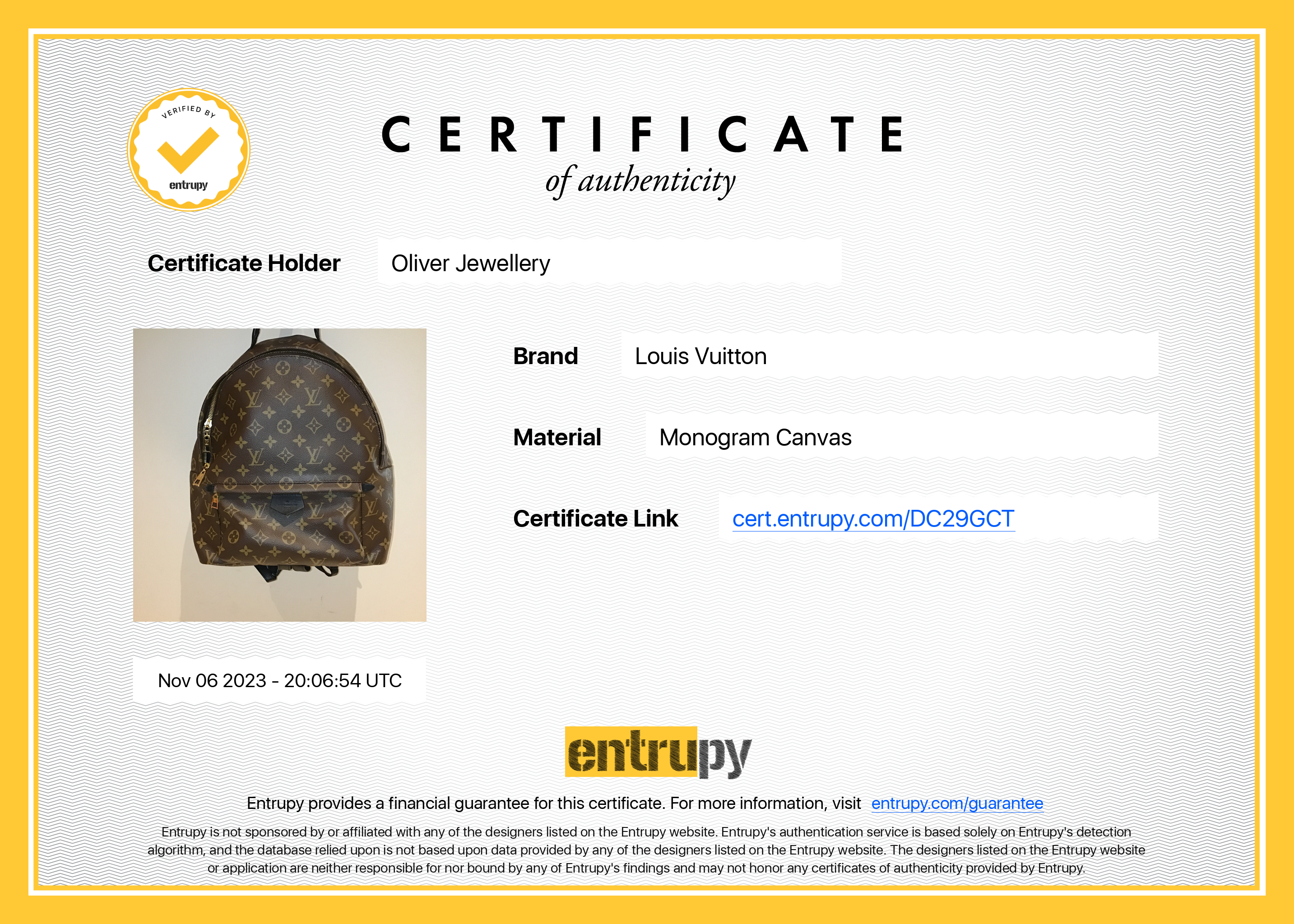 Louis Vuitton 2022 Monogram Palm Springs Backpack MM