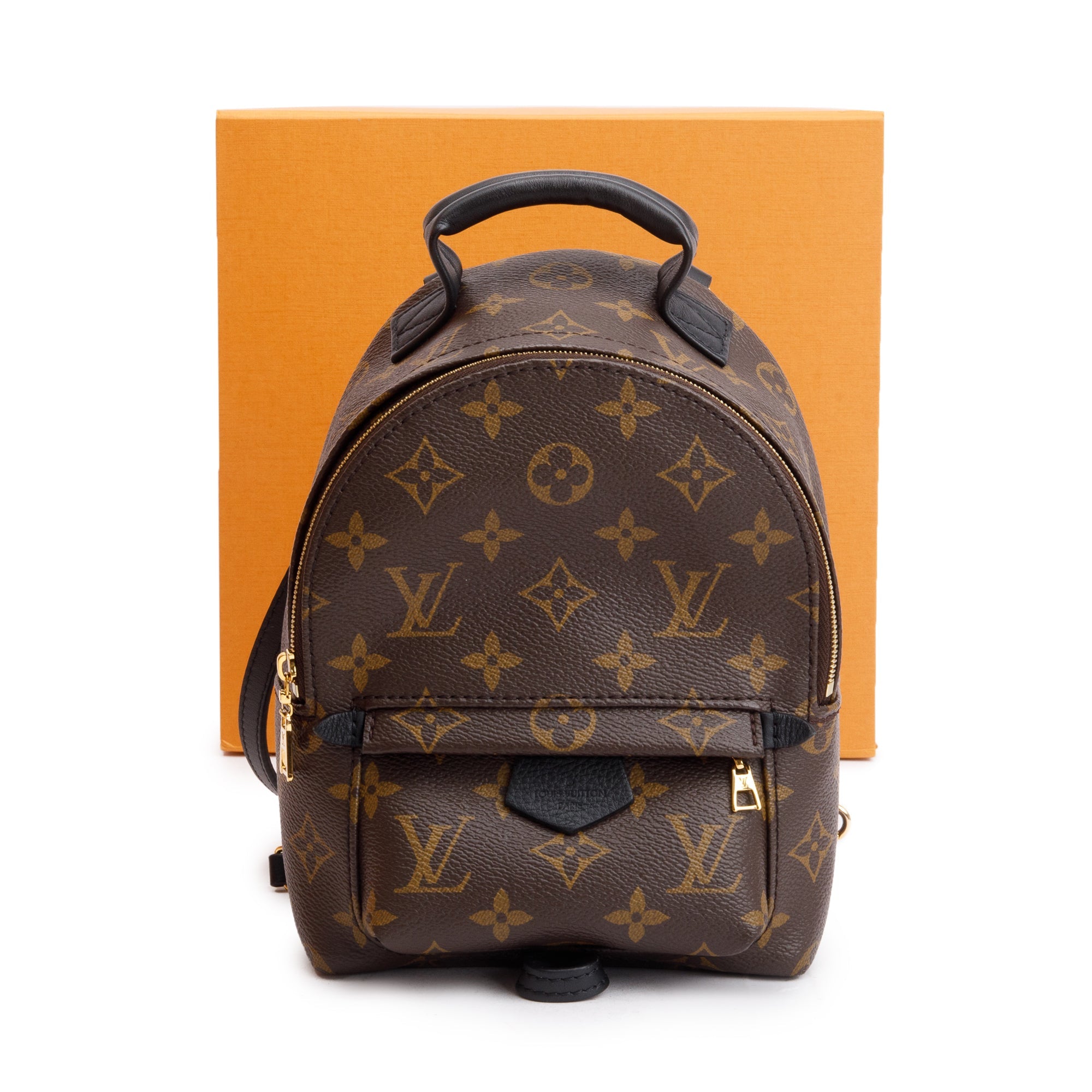 Louis Vuitton 2022 Monogram Palm Springs Mini Backpack w/ Box