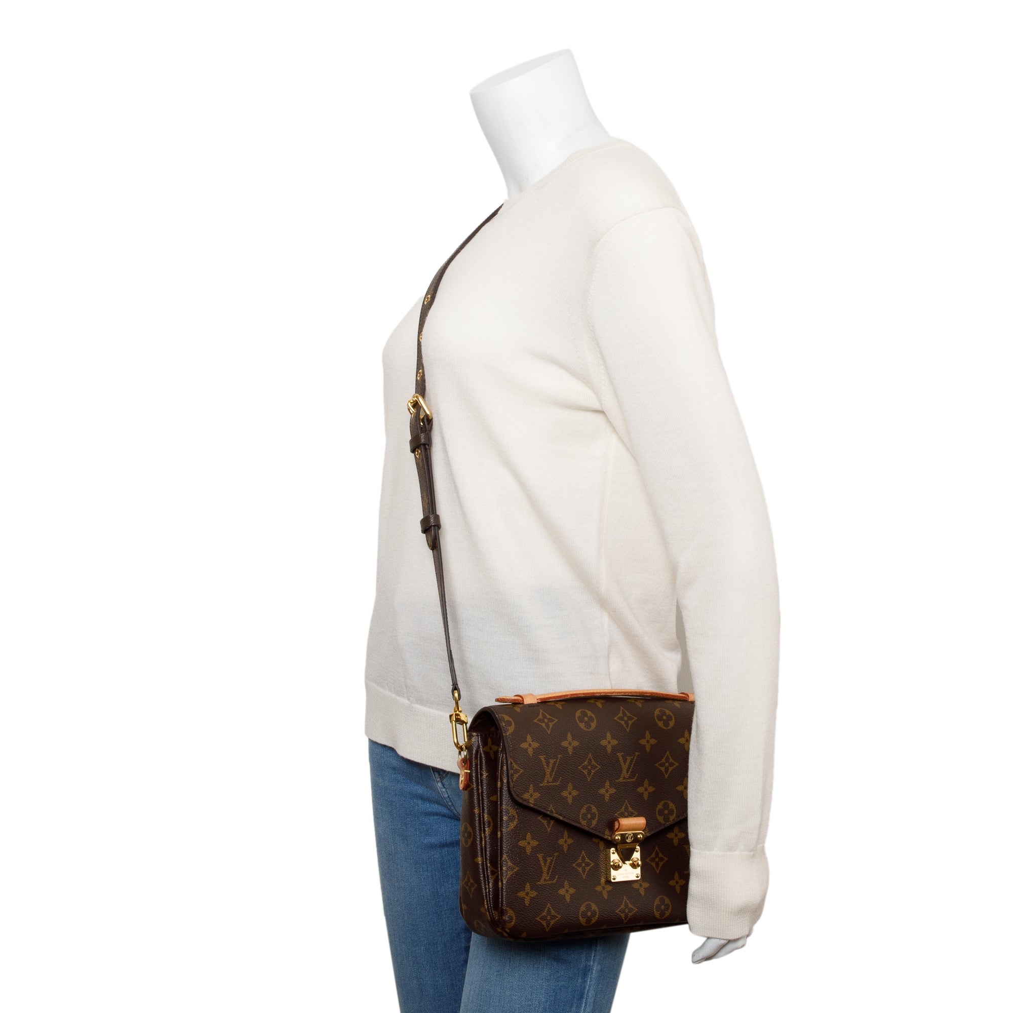 Louis Vuitton 2022 Monogram Pochette Metis w/ Box