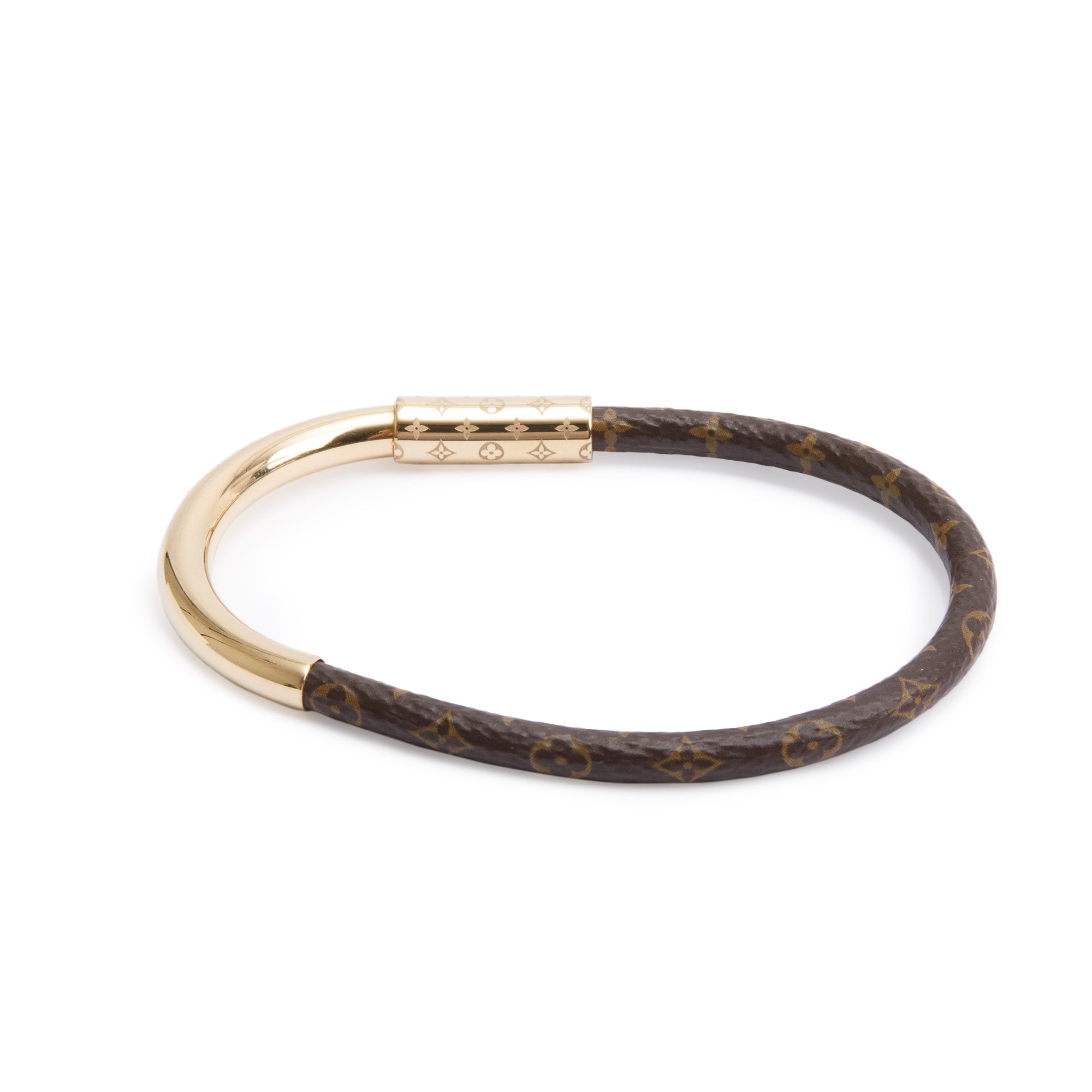 Louis Vuitton 2022 Monogram Pure LV Simple Tour Bracelet w/ Box