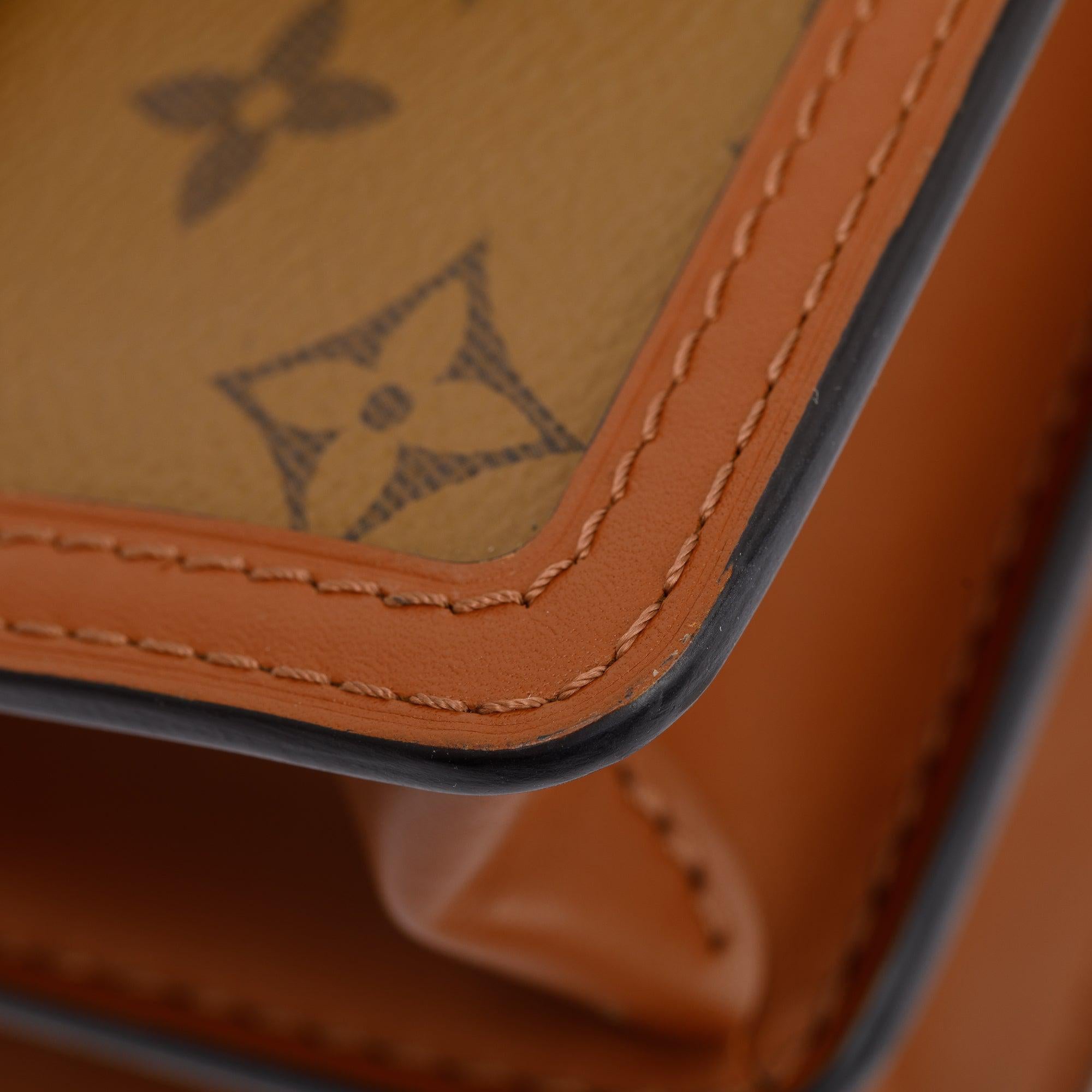 Louis Vuitton 2022 Monogram Reverse Mini Dauphine w/ Strap Box