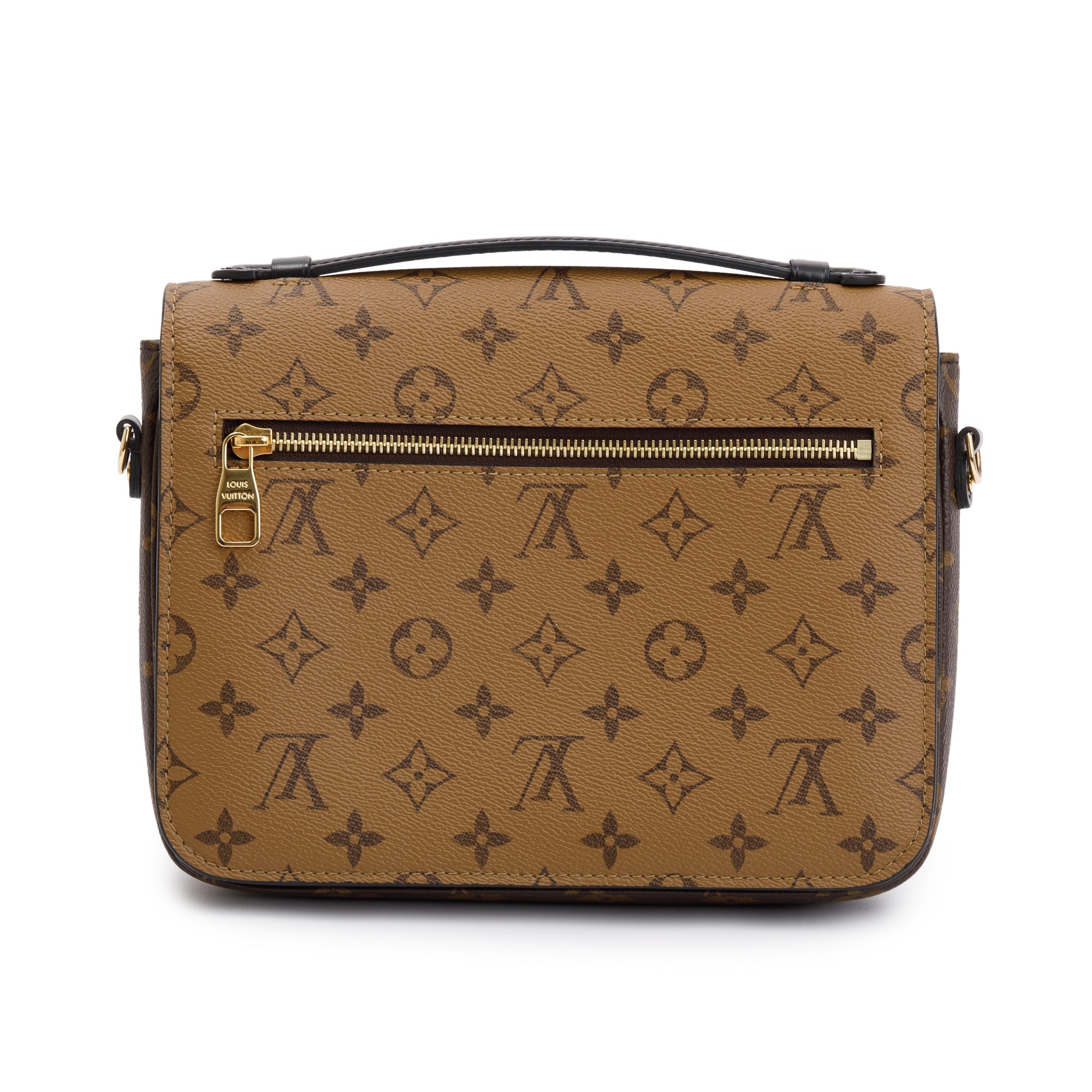 Louis Vuitton 2022 Monogram Reverse Pochette Metis w/ Strap