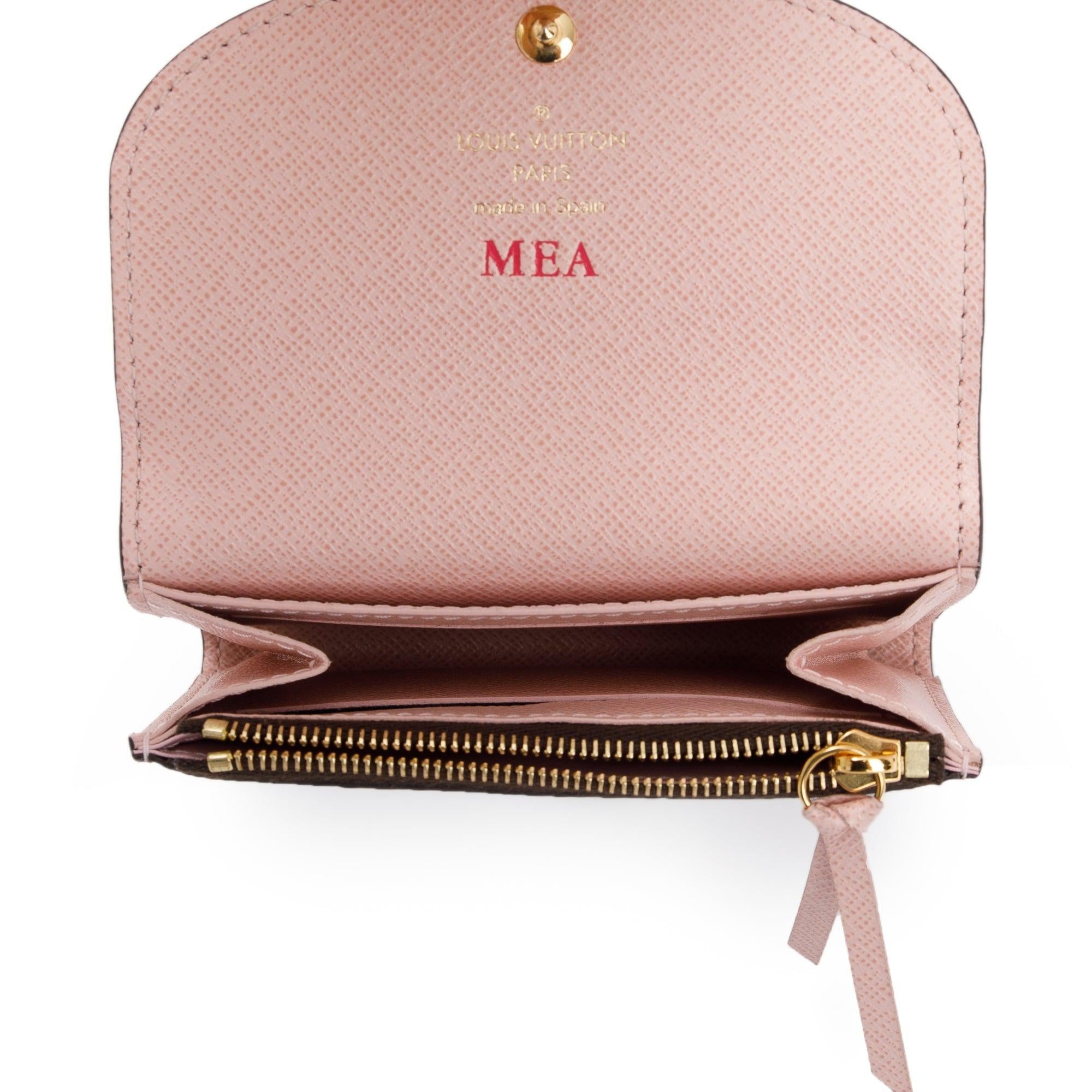 Louis Vuitton 2022 Monogram Rosalie Coin Purse