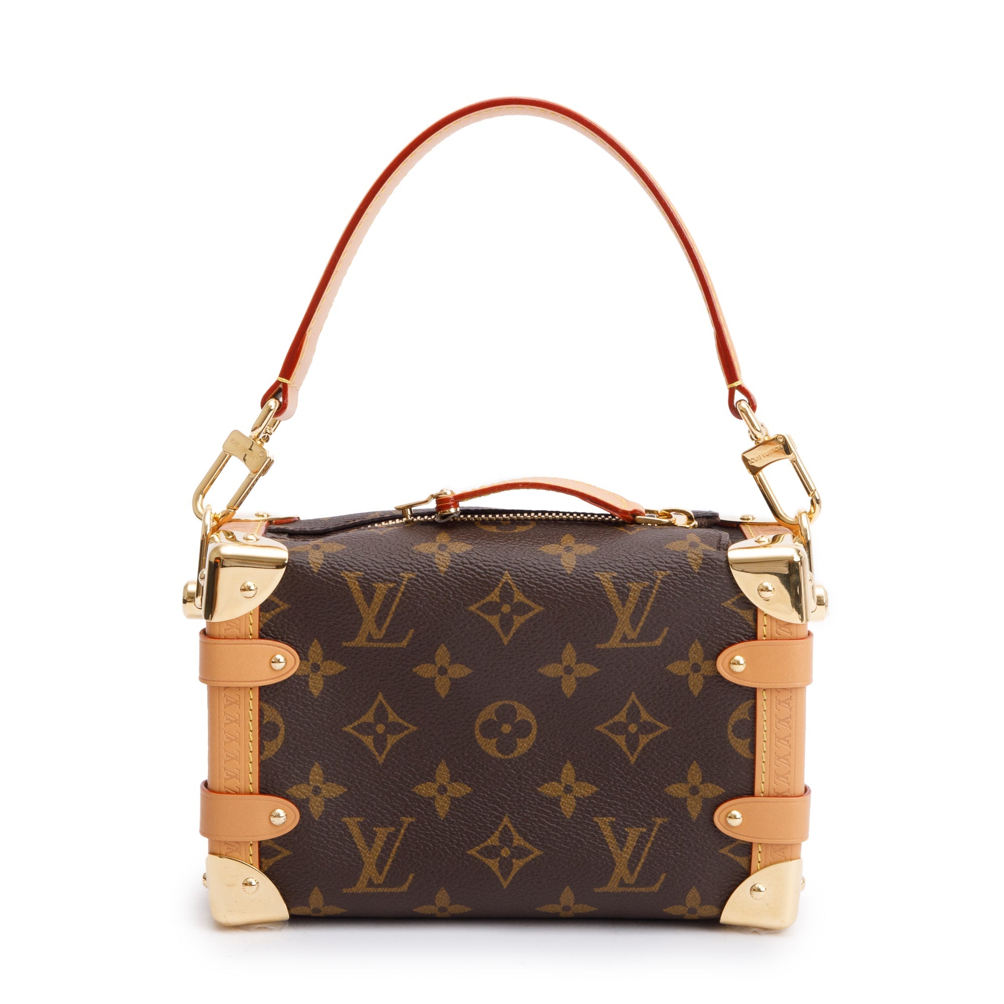Louis Vuitton 2022 Monogram Side Trunk PM w/ Strap, Box & Receipt