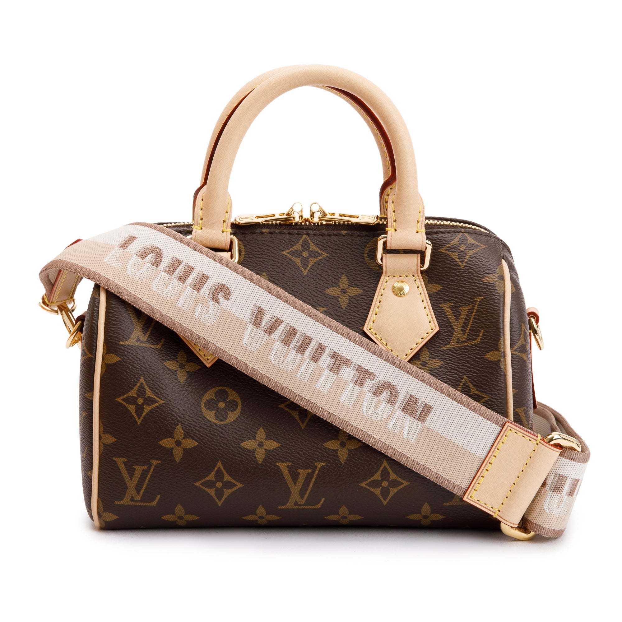 Louis Vuitton 2022 Monogram Speedy Bandouliere 20 w/ Strap & Box