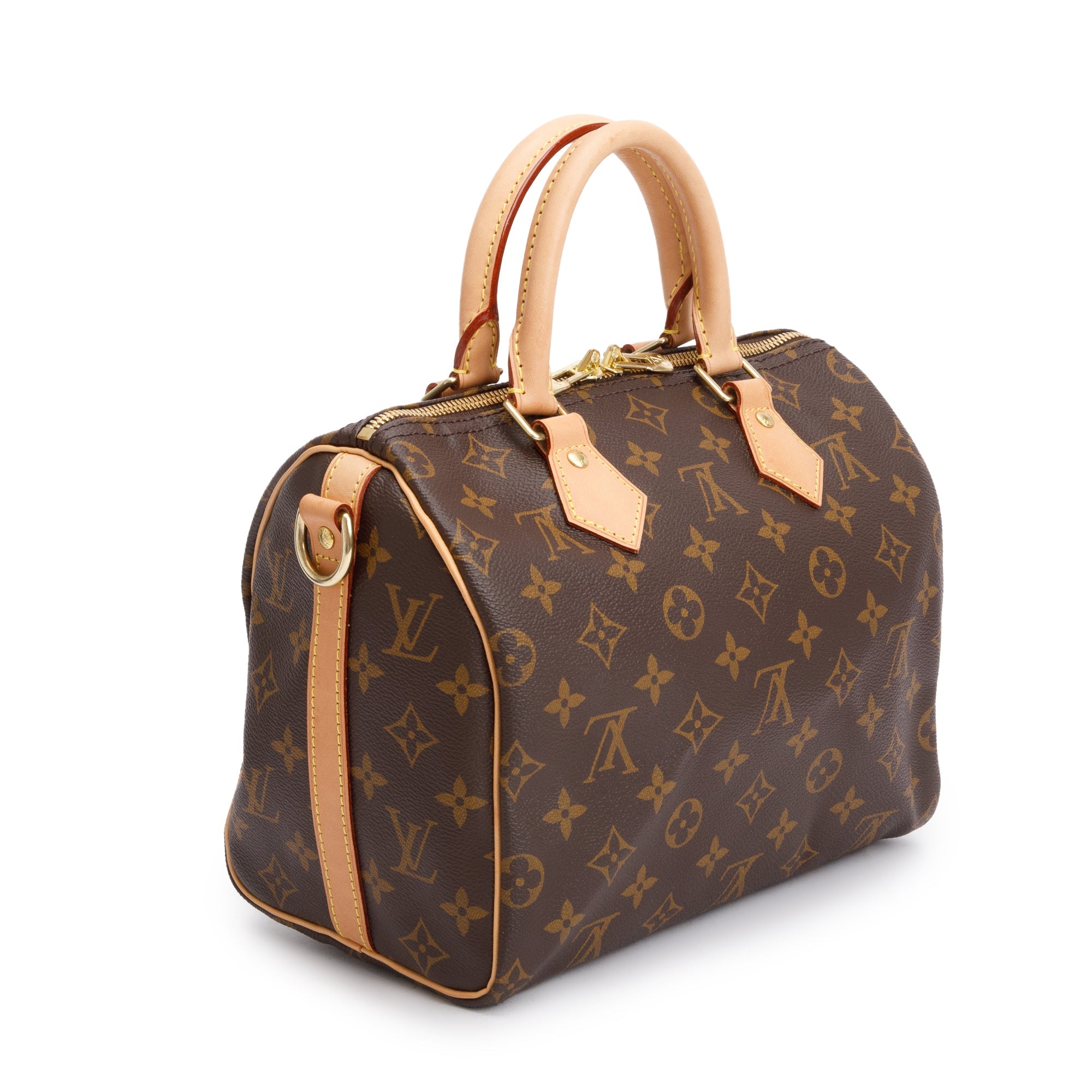 Louis Vuitton 2022 Monogram Speedy Bandouliere 25 w/ Strap