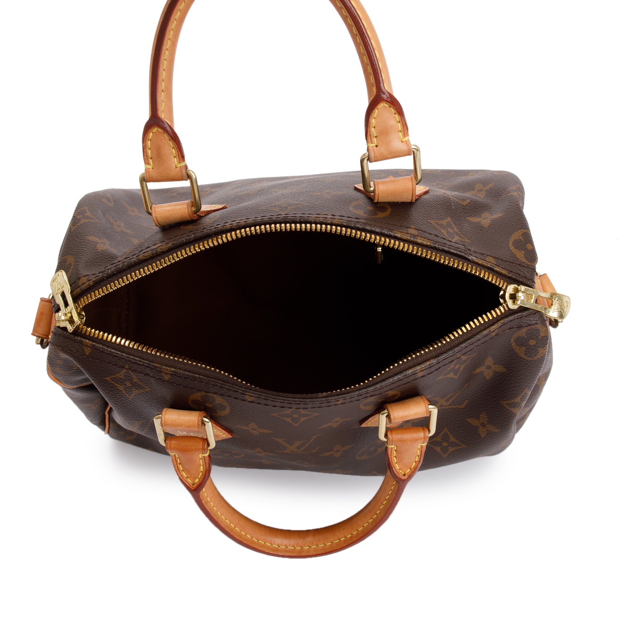 Louis Vuitton 2022 Monogram Speedy Bandouliere 25 w/ Strap & Box