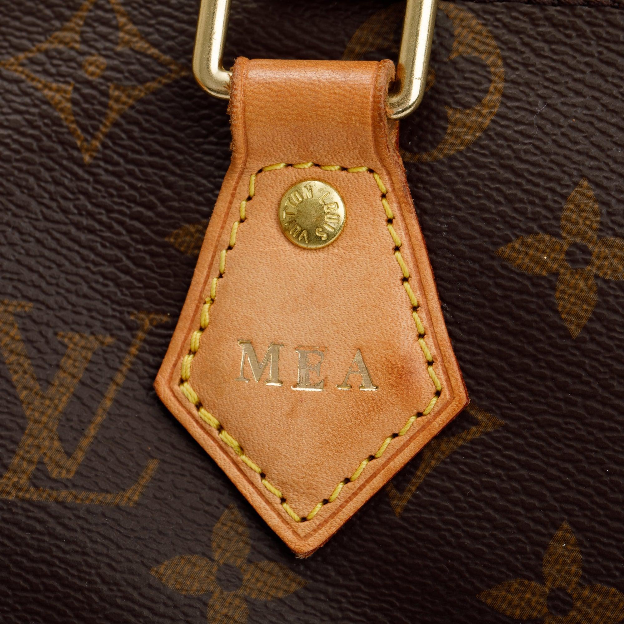 Louis Vuitton 2022 Monogram Speedy Bandouliere 25 w/ Strap & Box