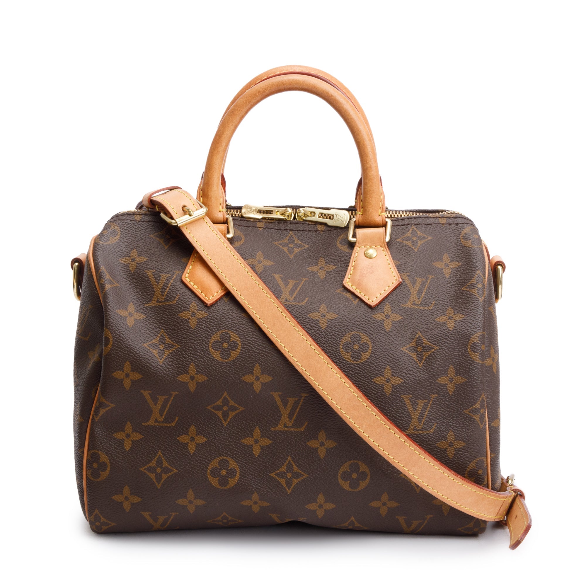 Louis Vuitton 2022 Monogram Speedy Bandouliere 25 w/ Strap