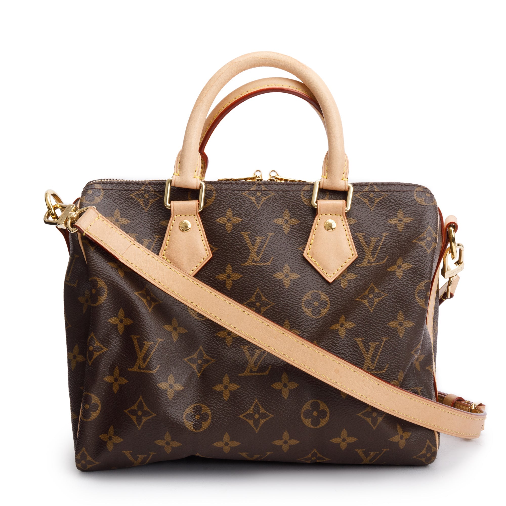 Louis Vuitton 2022 Monogram Speedy Bandouliere 25 w/ Strap