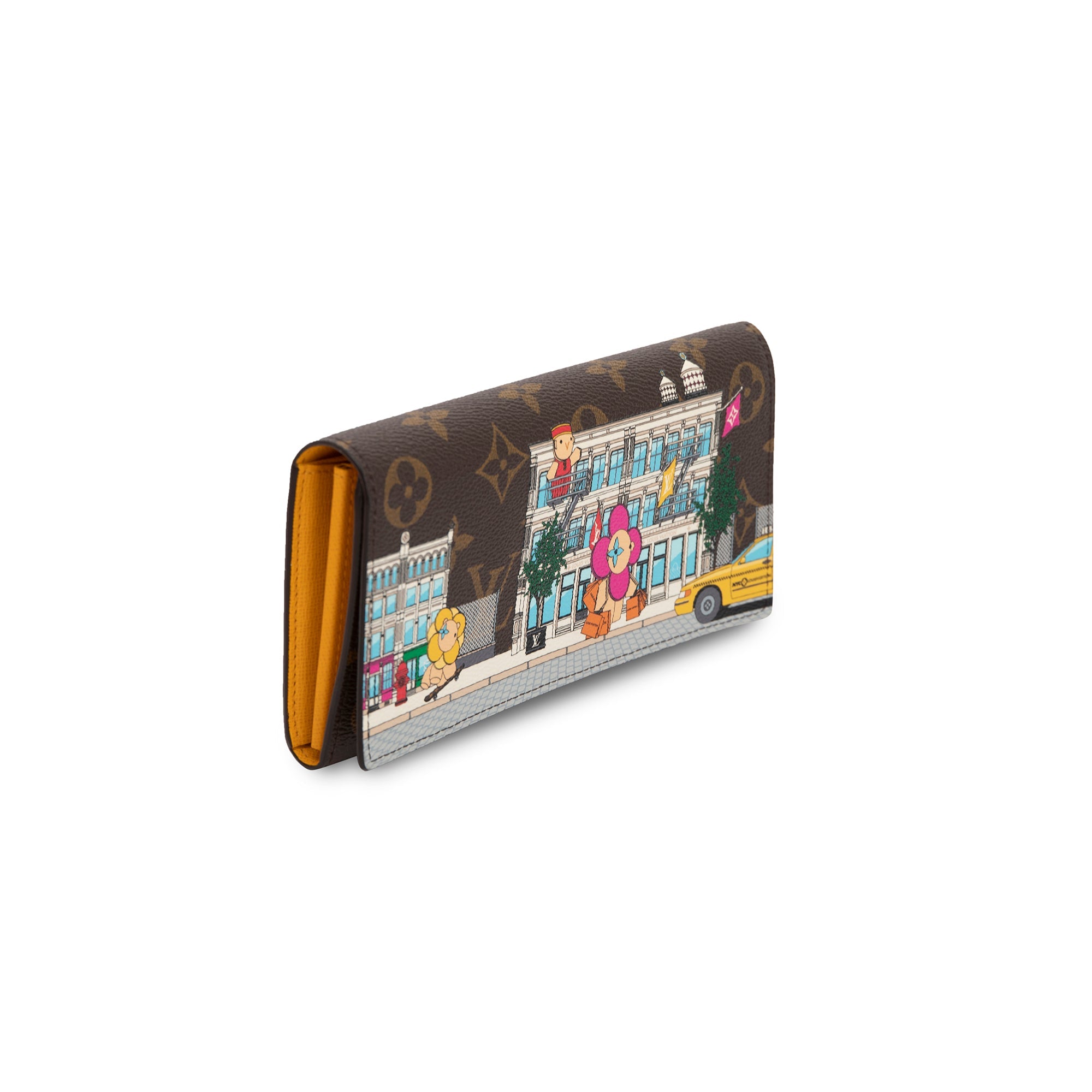 Louis Vuitton 2022 Monogram Vivienne Animation Sarah Wallet w/ Box