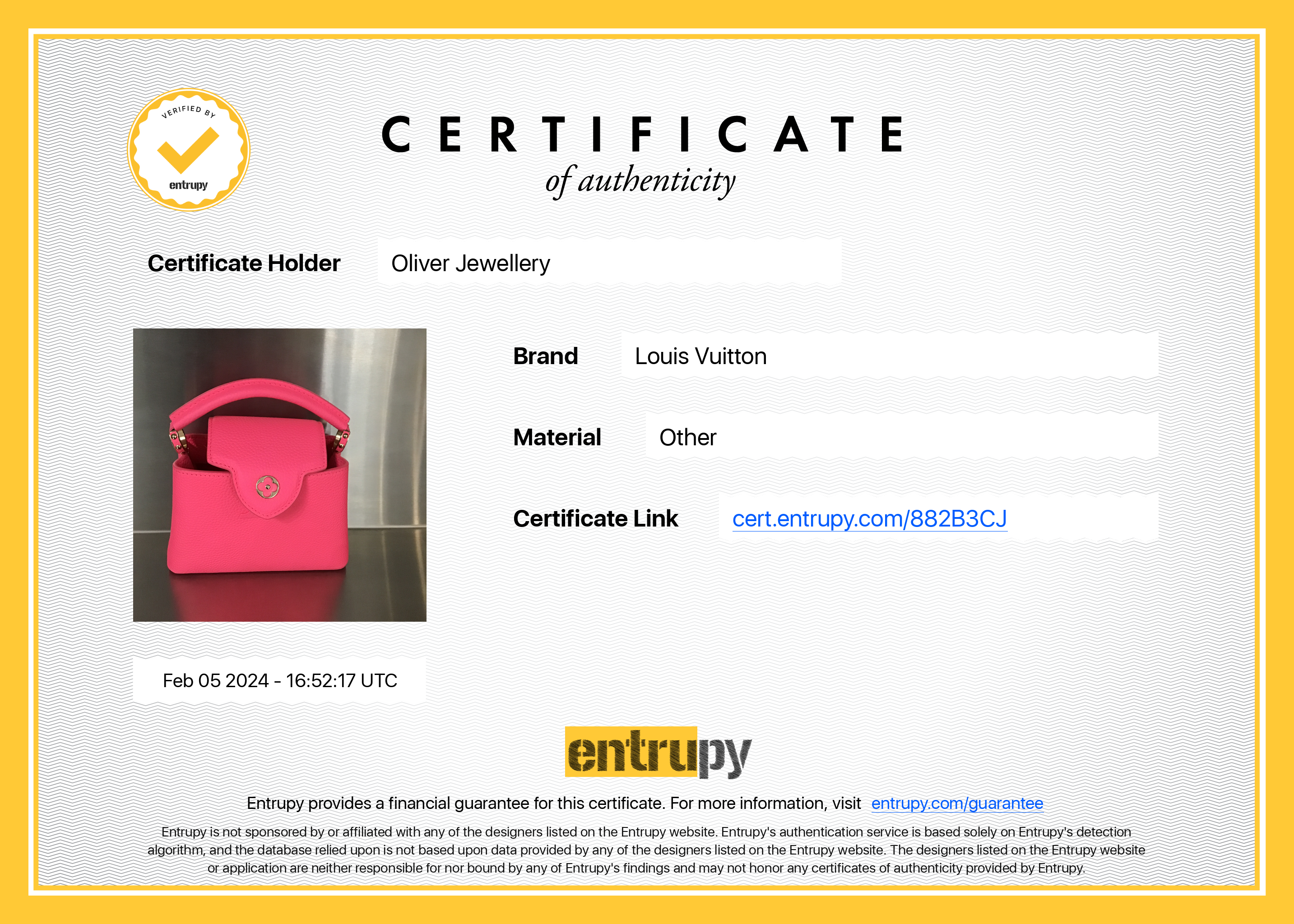 Louis Vuitton 2022 Pink Taurillon Leather Capucines Mini w/ Strap