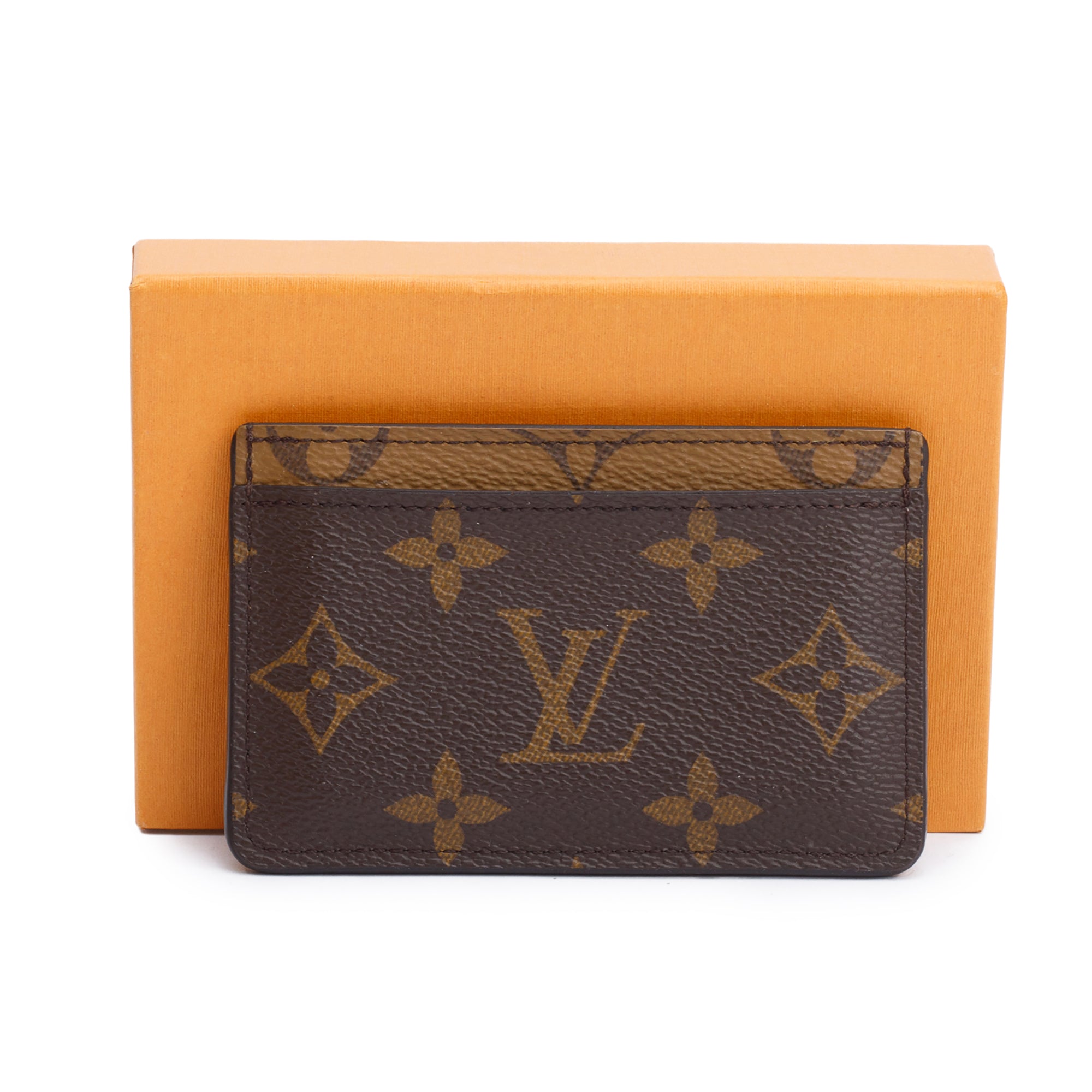 Louis Vuitton 2022 Reverse Monogram Card Holder w/ Box