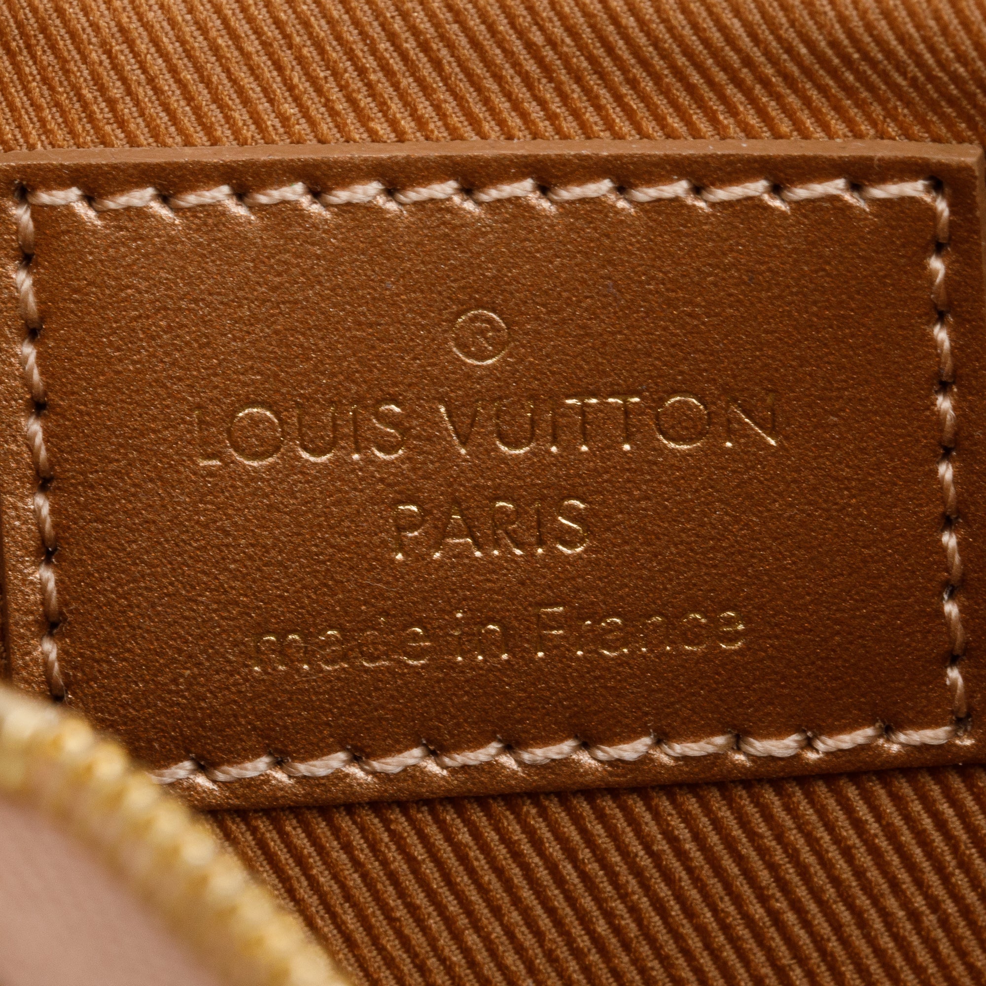 Louis Vuitton 2022 Rose Gold Monogram Vernis Leather Mini Pochette Accessoires w/ Box