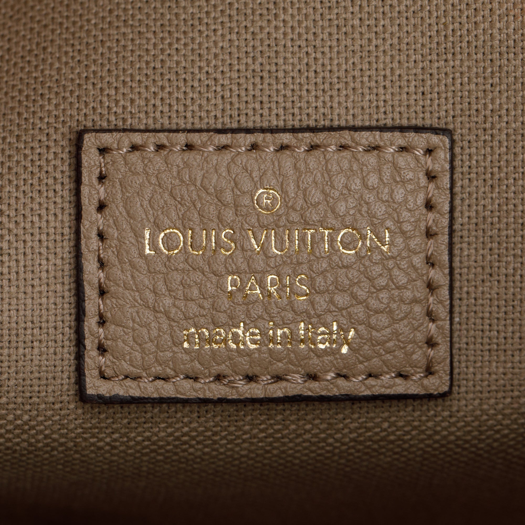 Louis Vuitton 2022 Turtledove Empreinte Leather Felicie Pochette Bag w/ Box & Inserts