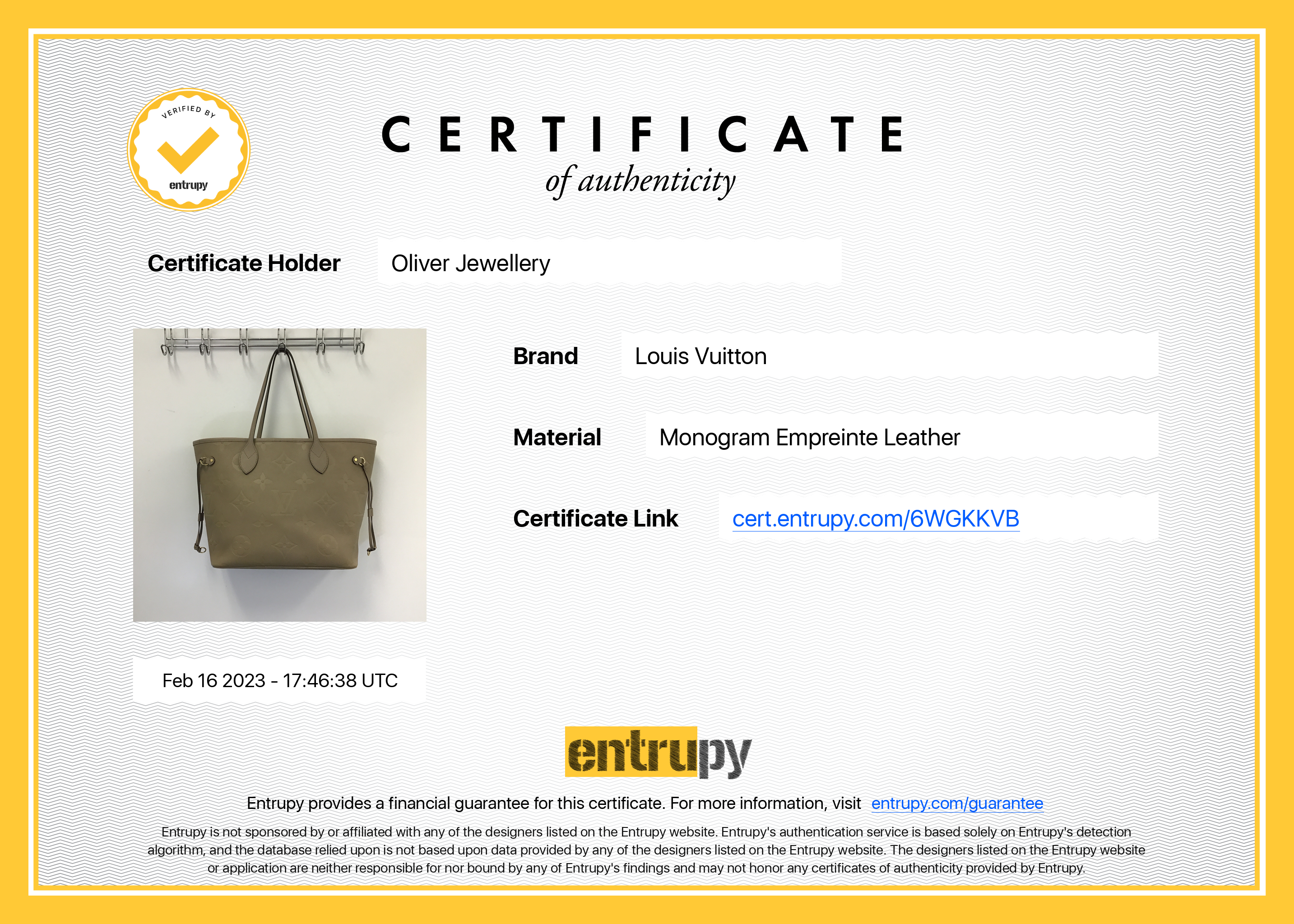 Louis Vuitton 2022 Turtledove Empreinte Leather Neverfull MM w/ Pouch