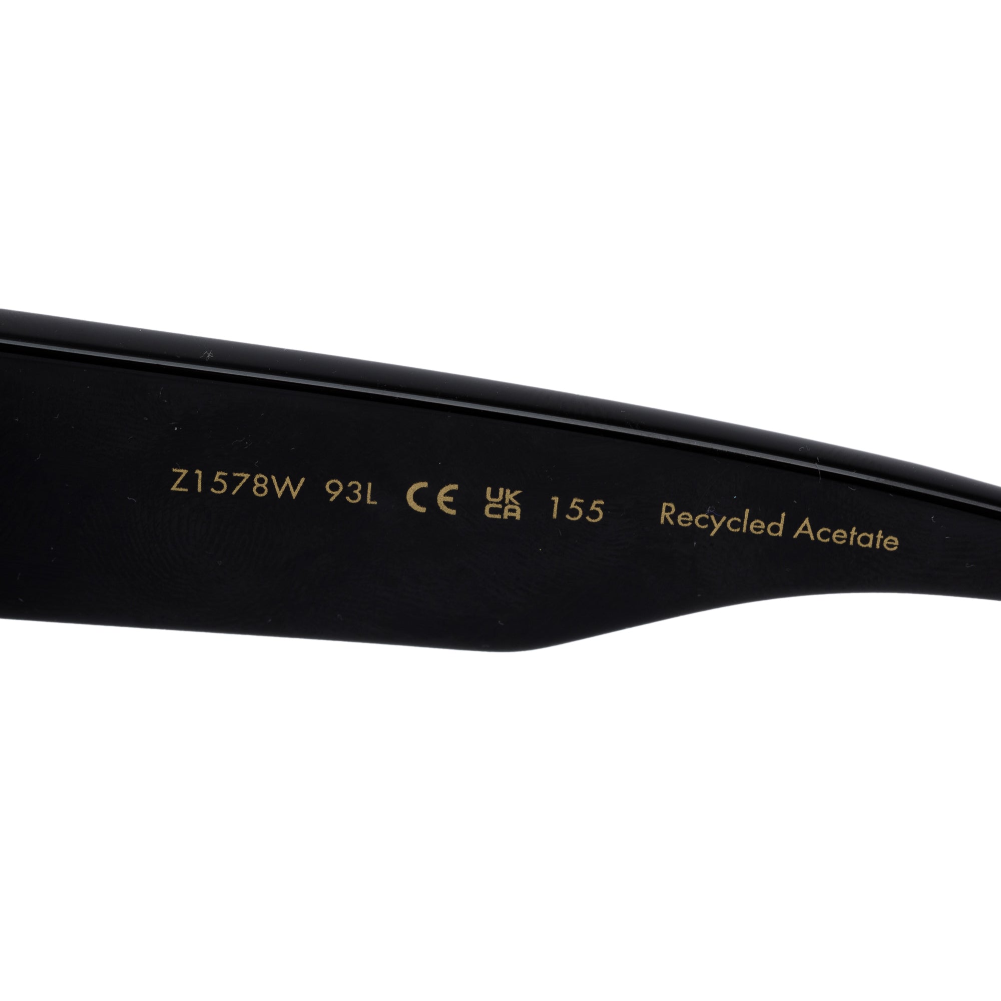 Louis Vuitton 2022 Z1578W Black Acetate Cyclone Sunglasses w/ Box & Case