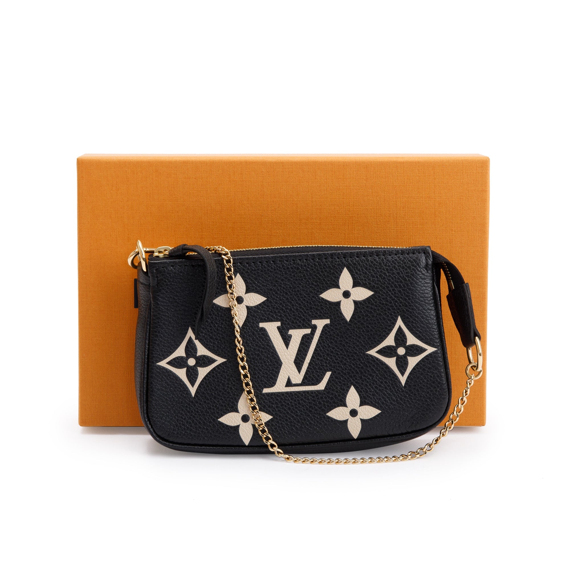Louis Vuitton 2023 Bicolor Monogram Empreinte Leather Mini