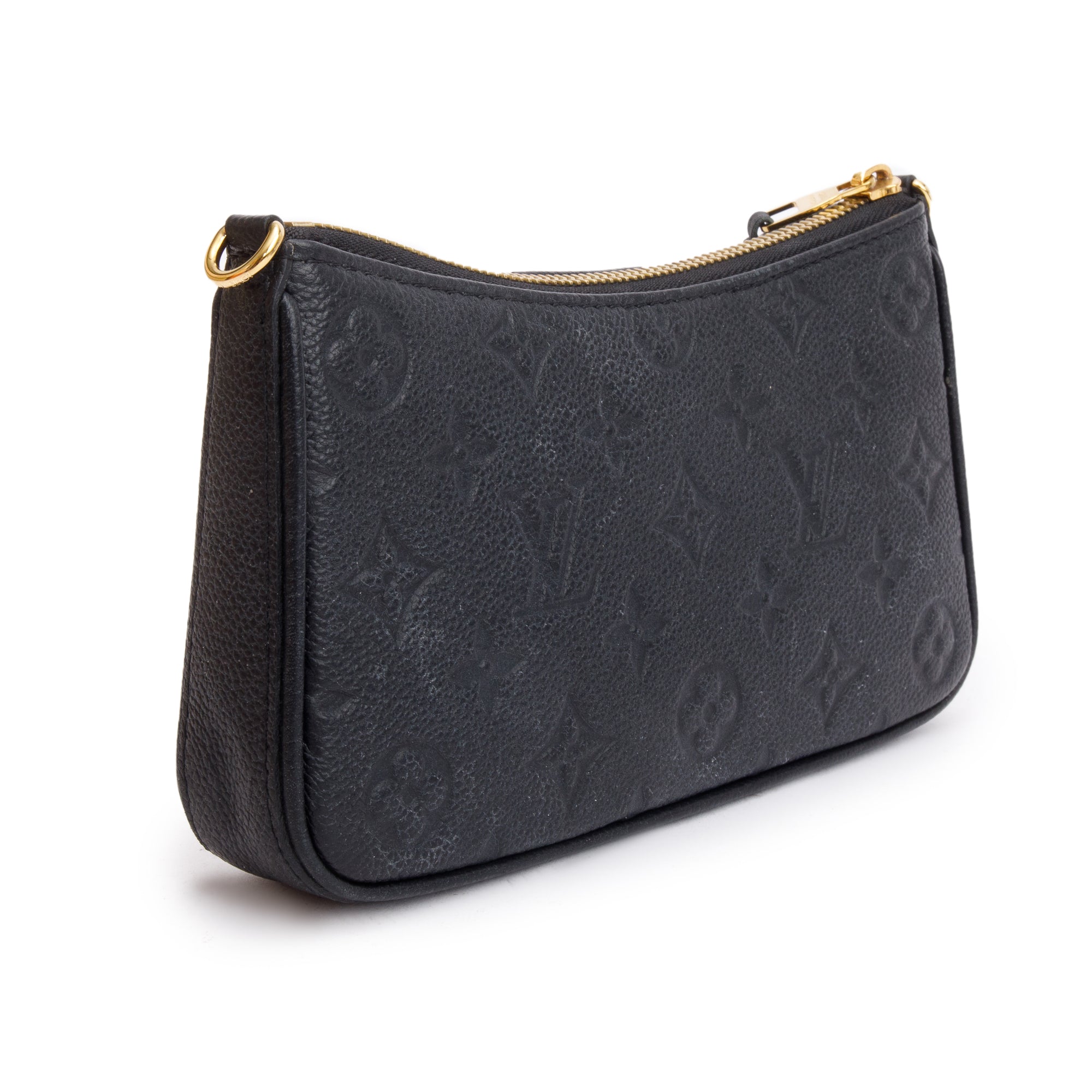 Louis Vuitton 2023 Black Monogram Empreinte Easy Pouch w/ Box & Receipt