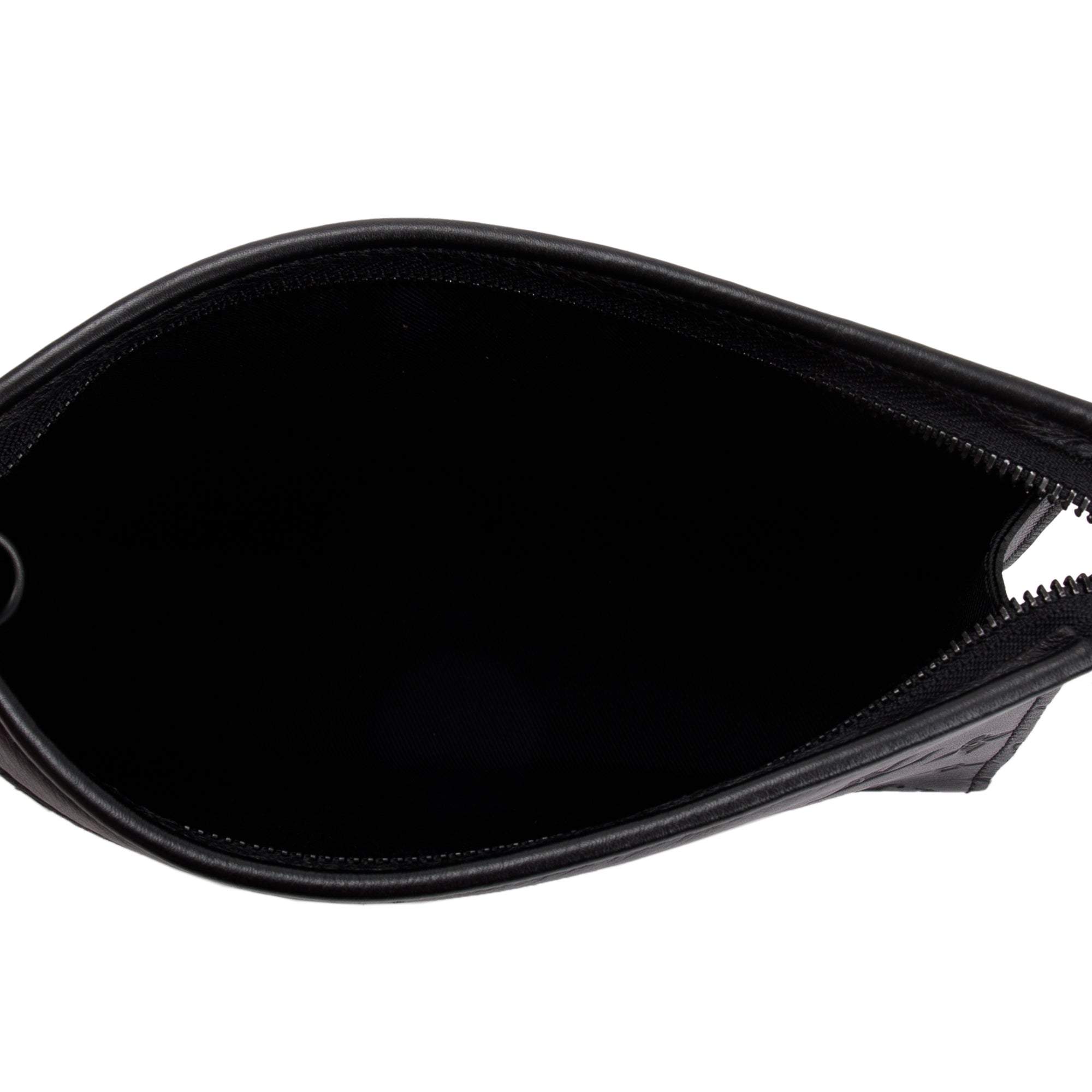 Louis Vuitton 2023 Black Monogram Shadow Gaston Wearable Wallet w/ Box