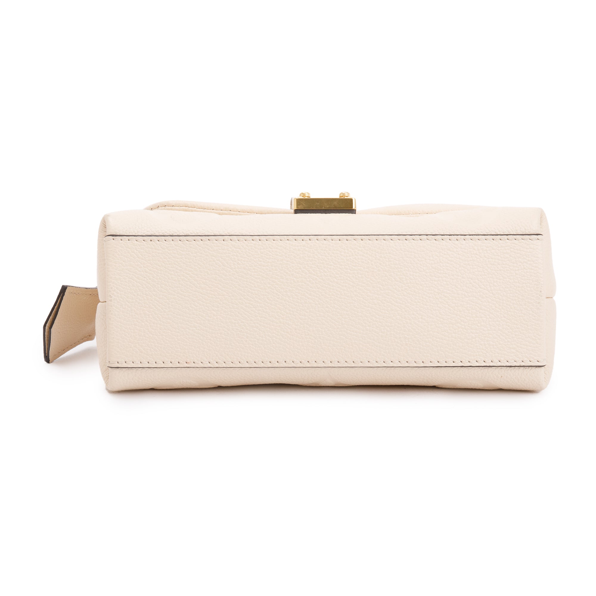 Louis Vuitton 2023 Creme Monogram Empreinte Leather Madeleine BB w/ Strap, Box & Receipt