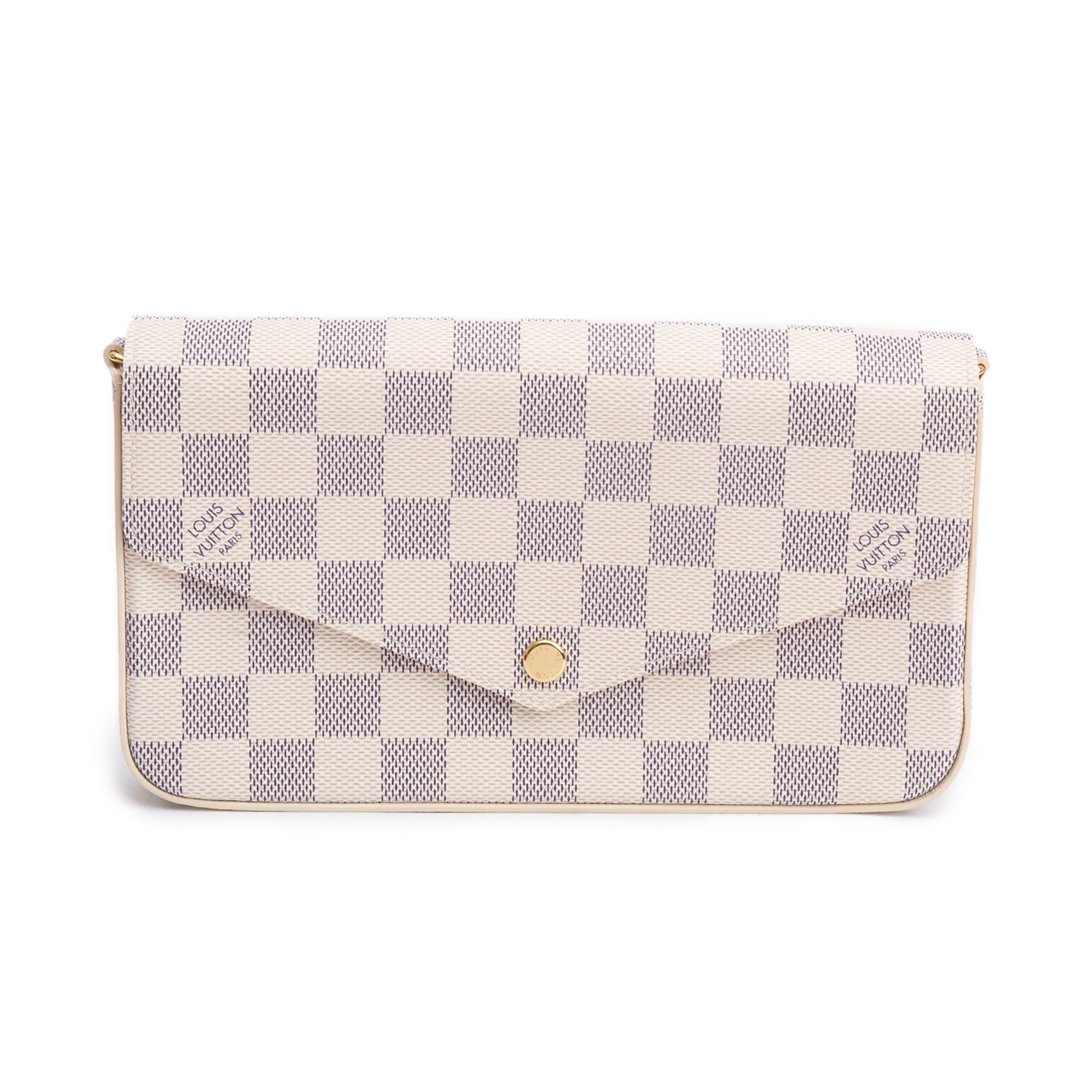 Louis Vuitton 2023 Damier Azur Felicie Pochette w/ Box & Receipt