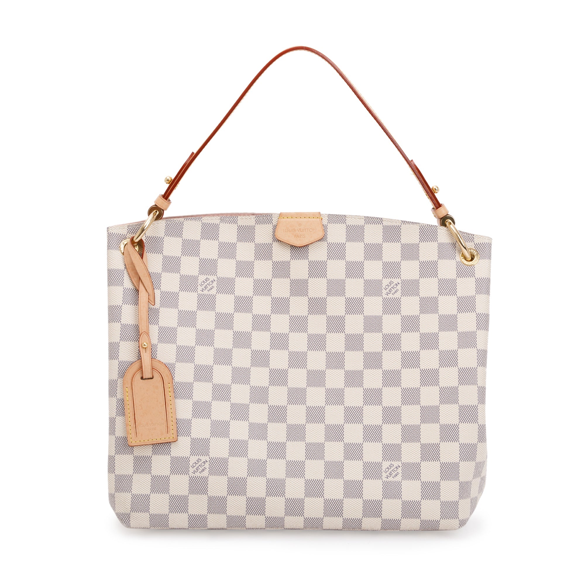 Louis Vuitton 2023 Damier Azur Graceful PM w/ Receipt