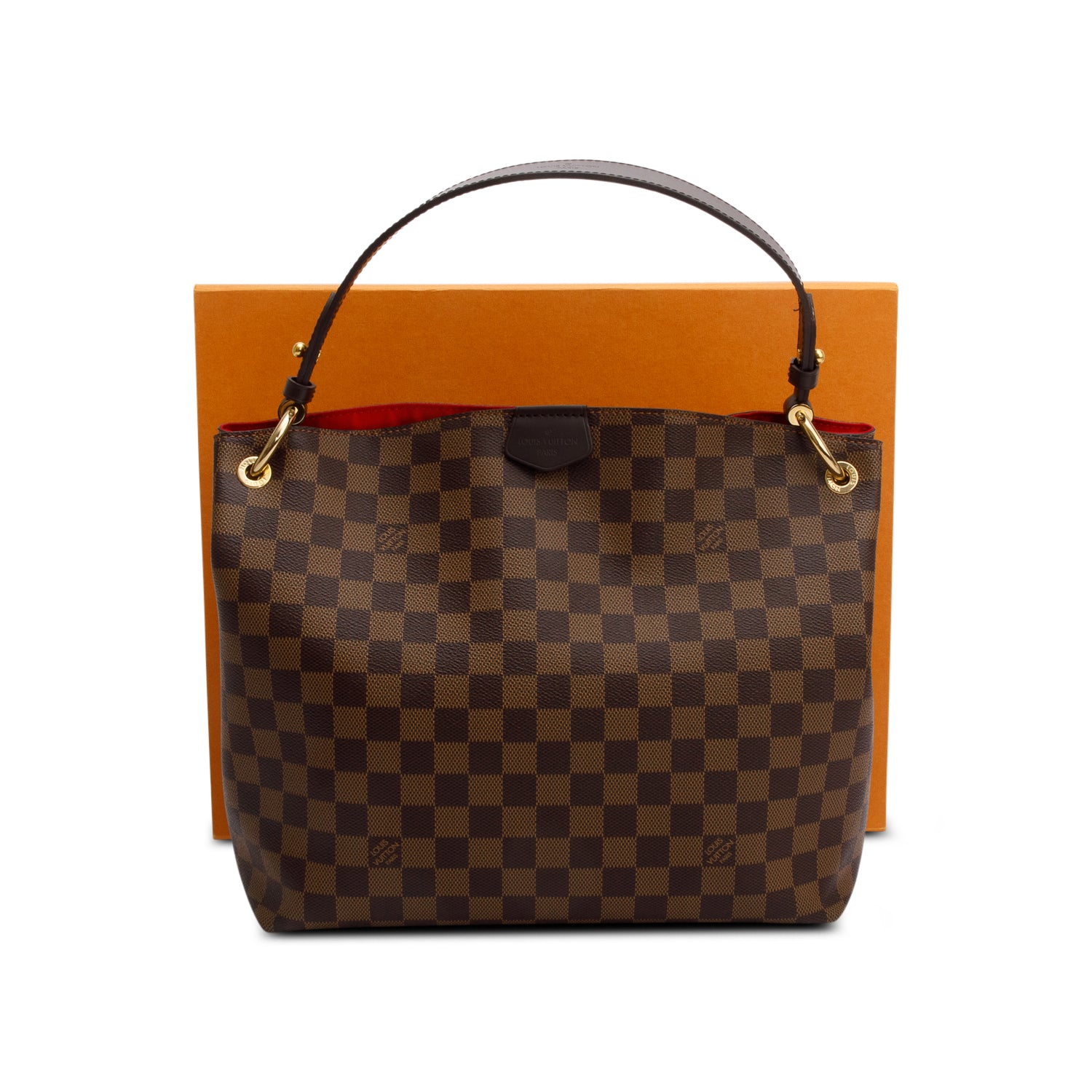 Louis Vuitton 2023 Damier Ebene Graceful PM w/ Box & Receipt