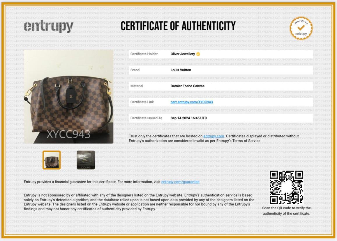 Louis Vuitton 2023 Damier Ebene Odeon Tote MM w/ Strap, Receipt & Box