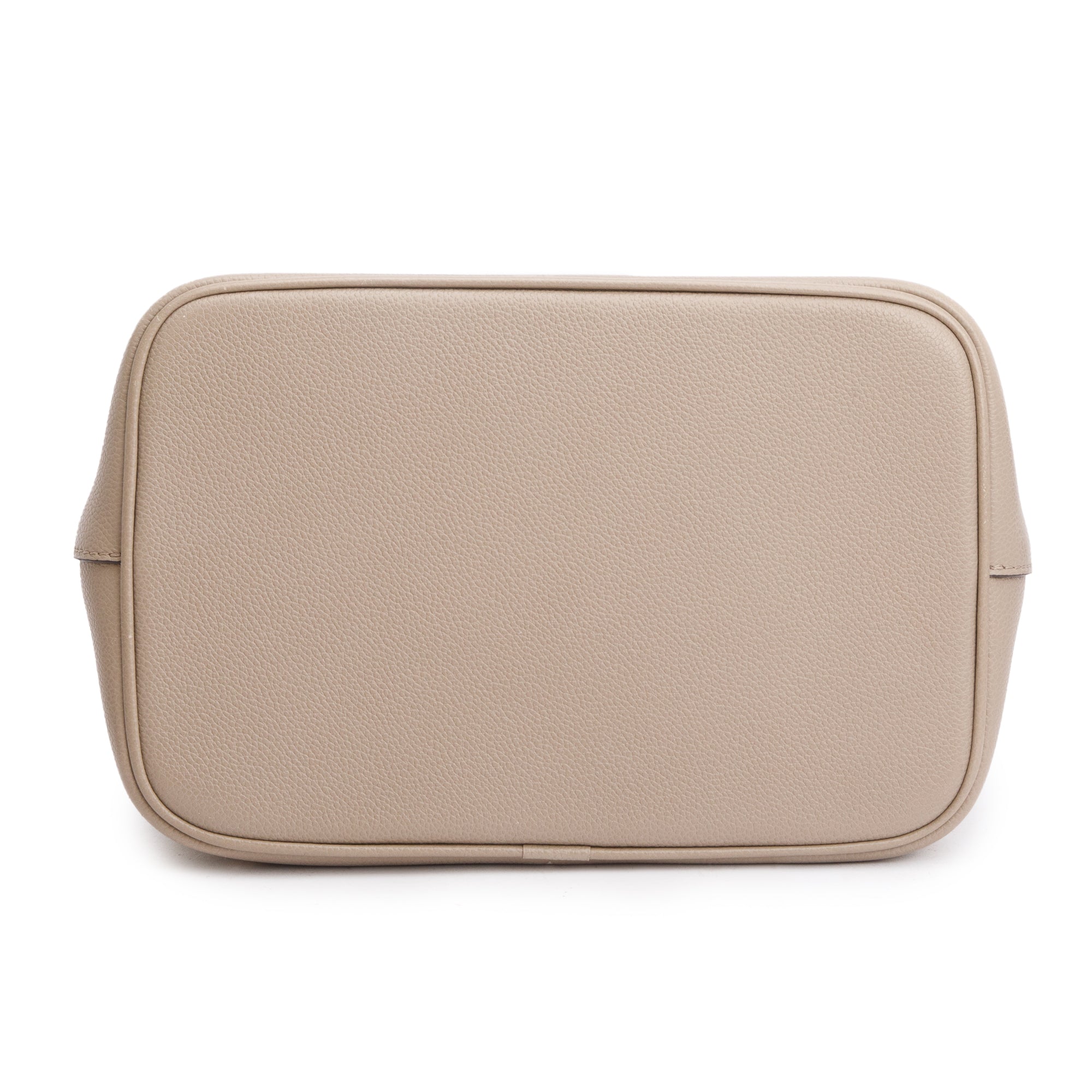 Louis Vuitton 2023 Dove/Creme Bicolor Monogram Empreinte Leather Neonoe MM w/ Pouch