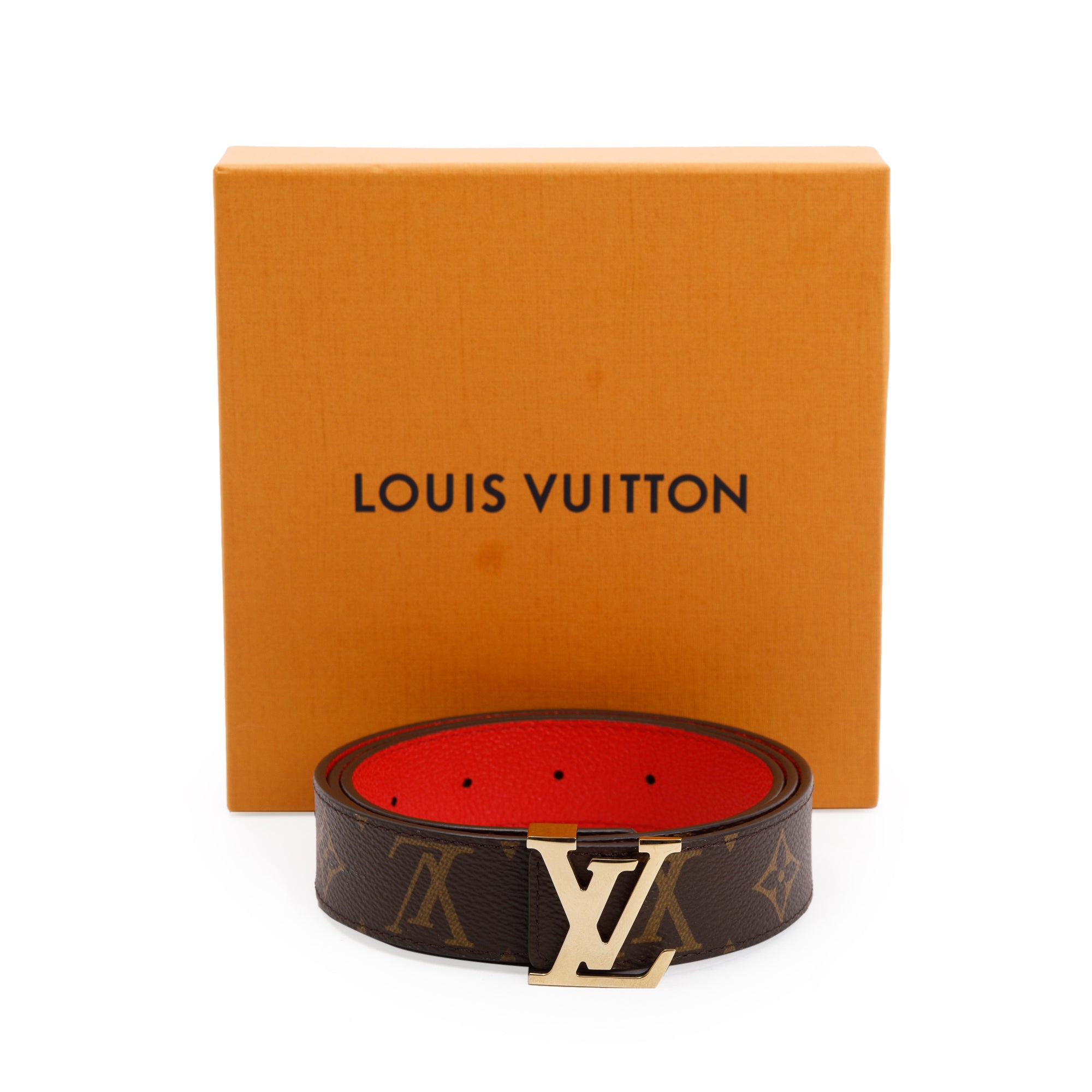 Louis Vuitton Black & Brown 30MM Reversible Belt – Savonches