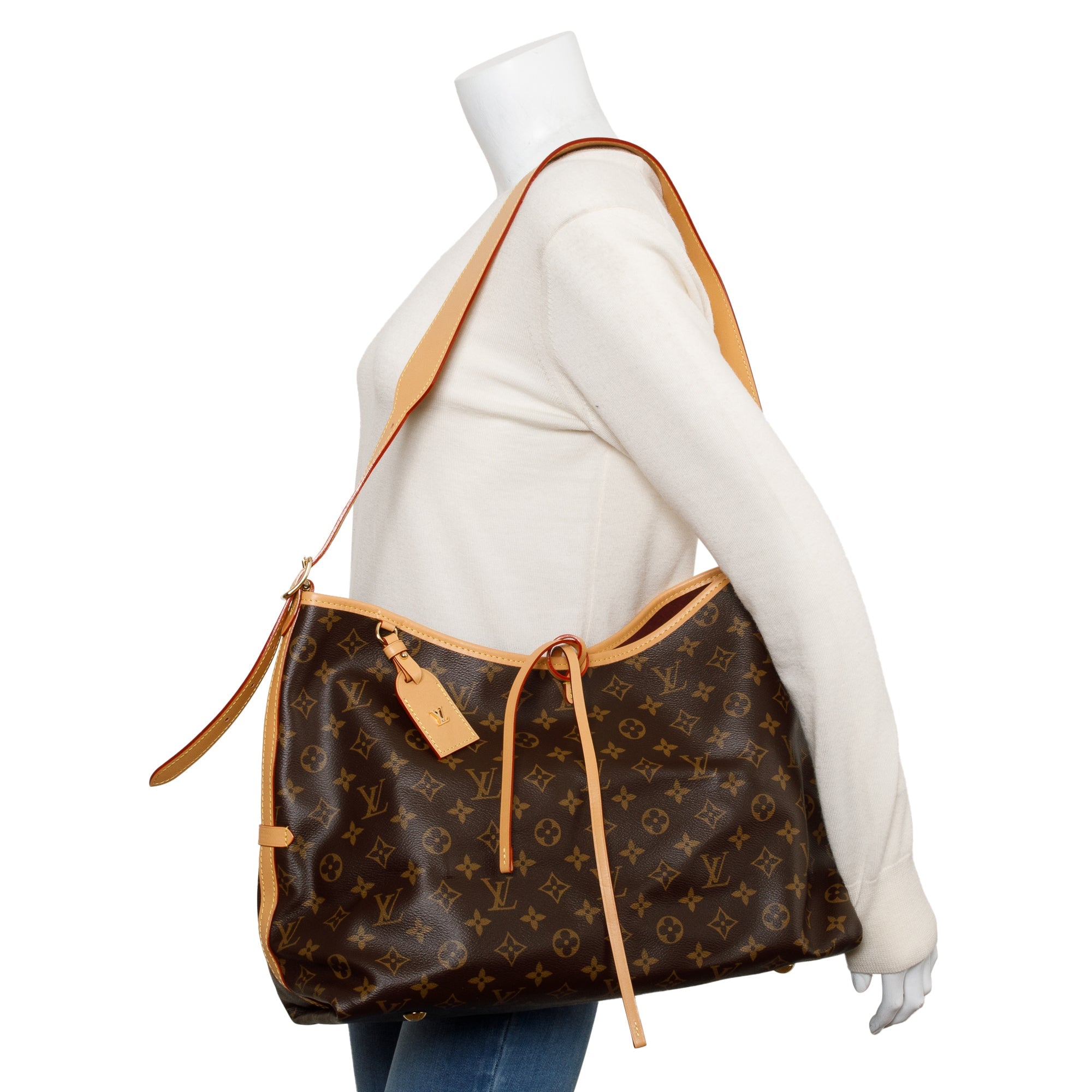 Louis Vuitton 2023 Monogram CarryAll MM w/ Pouch & Receipt