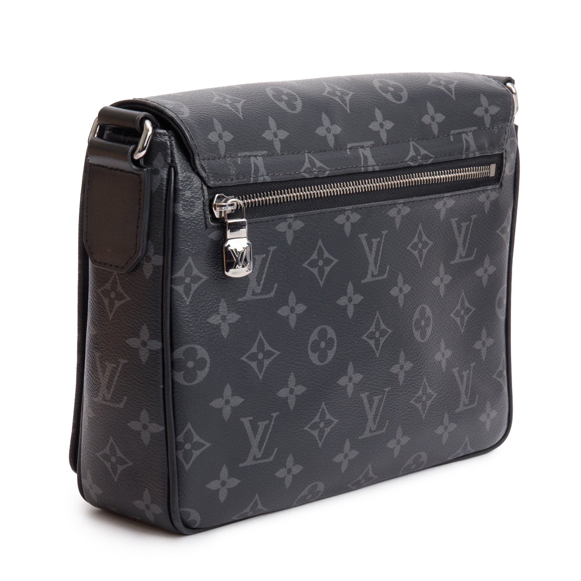 Louis Vuitton 2023 Monogram Eclipse District PM Bag w/ Box
