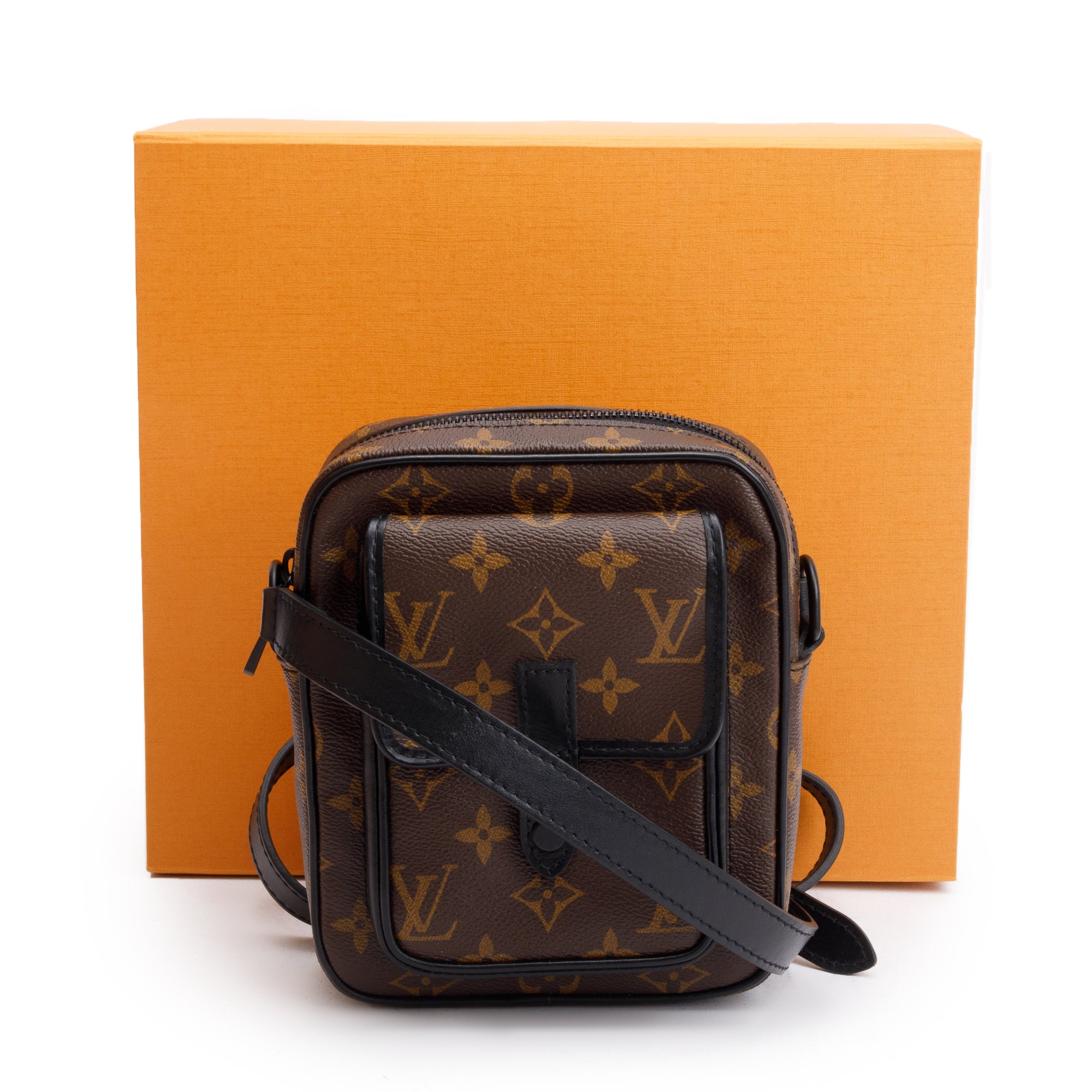 Louis Vuitton 2023 Monogram Macassar Christopher Wearable Wallet w/ Box & Receipt
