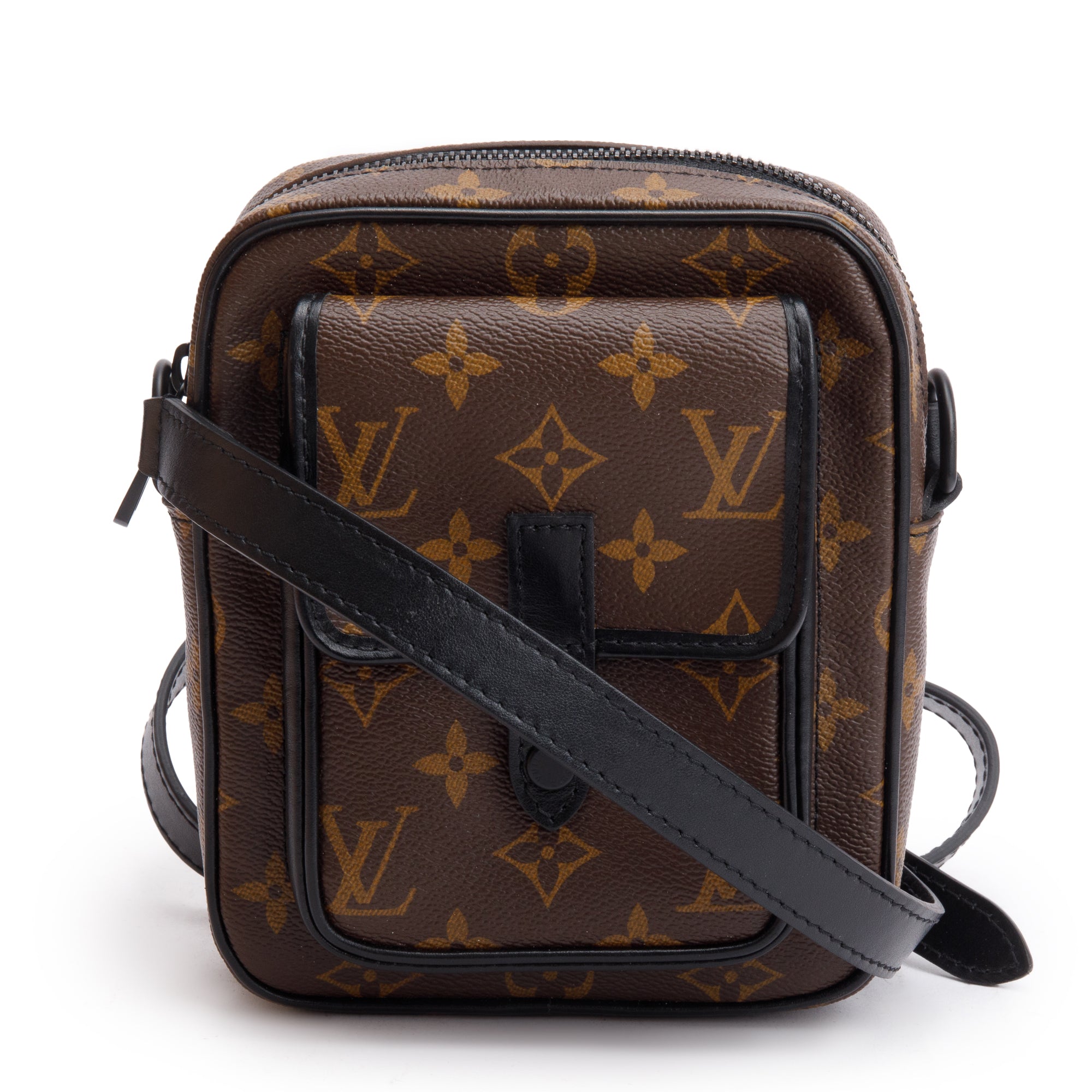 Louis Vuitton 2023 Monogram Macassar Christopher Wearable Wallet w/ Box & Receipt